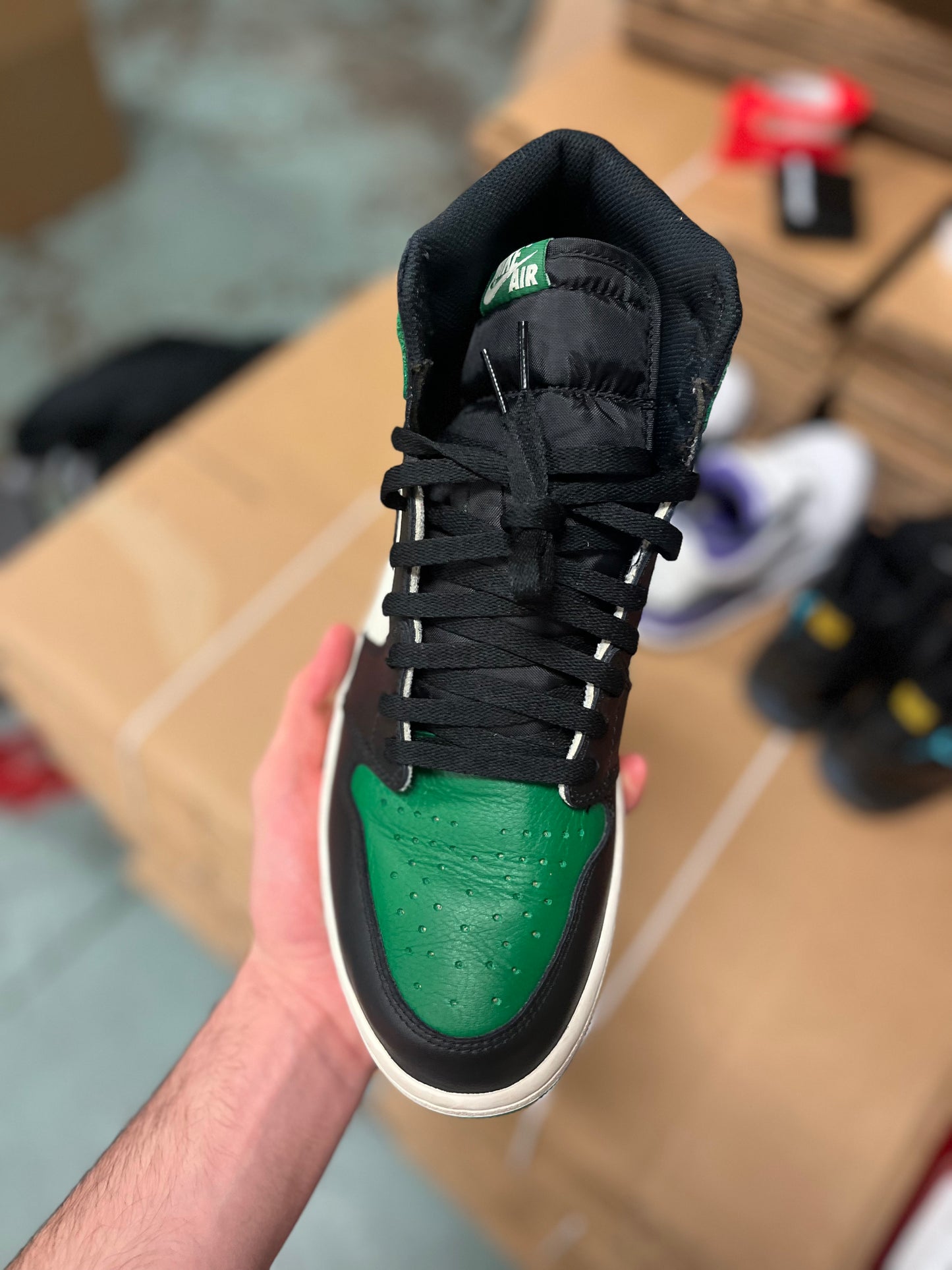 AJ1 ‘Pine Green’ (size 12)