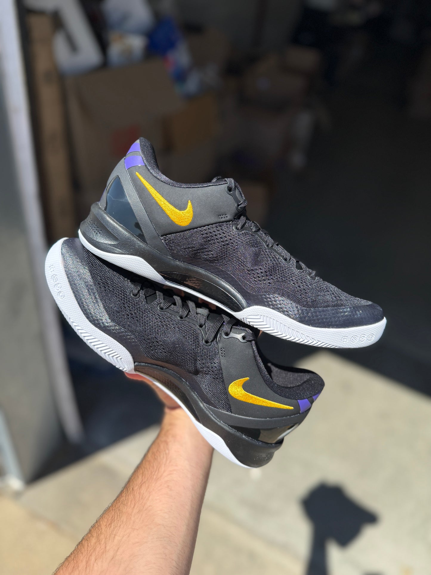 Laker 8s (size 9.5)