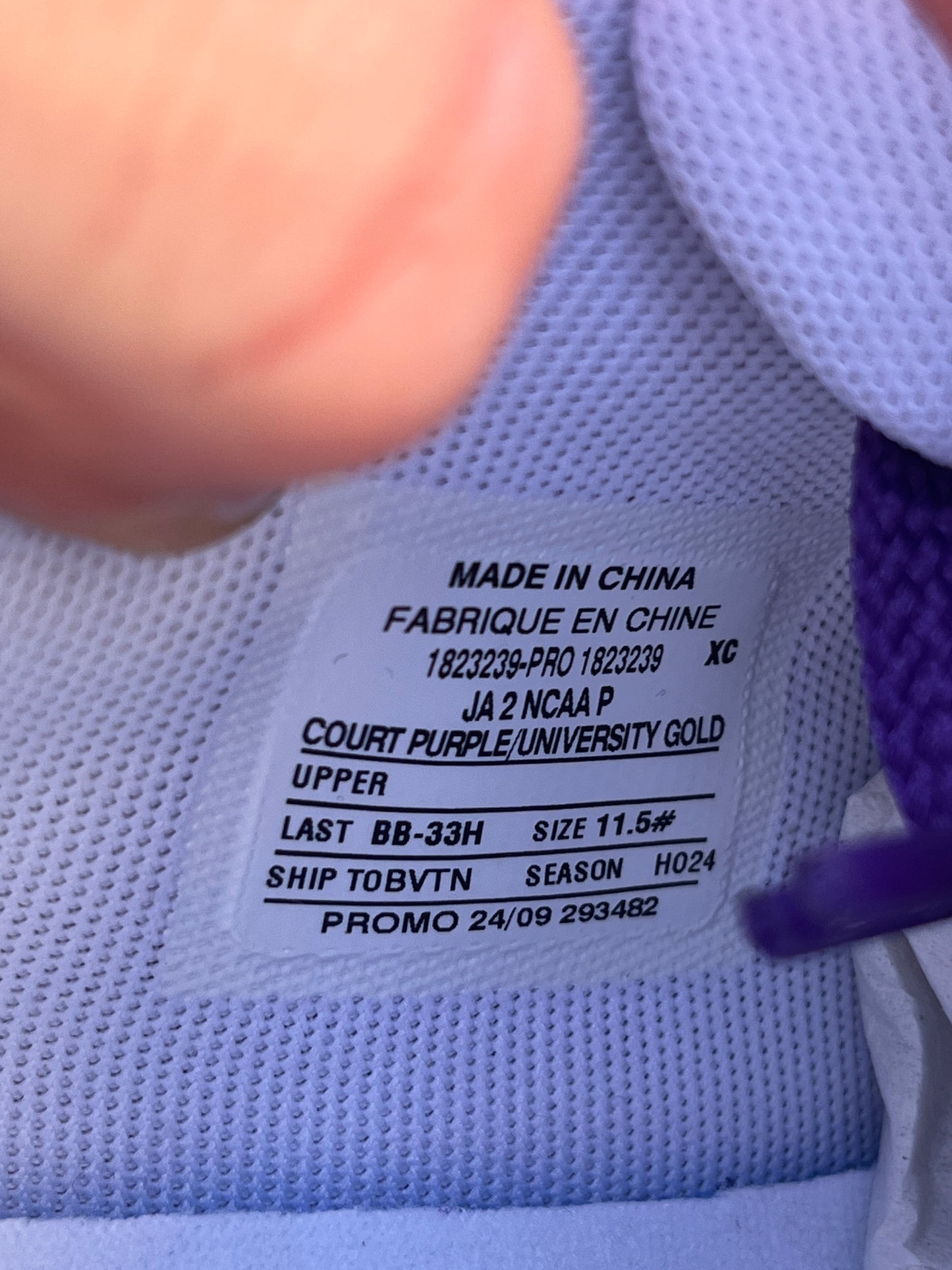 Ja LSU PE (11.5)