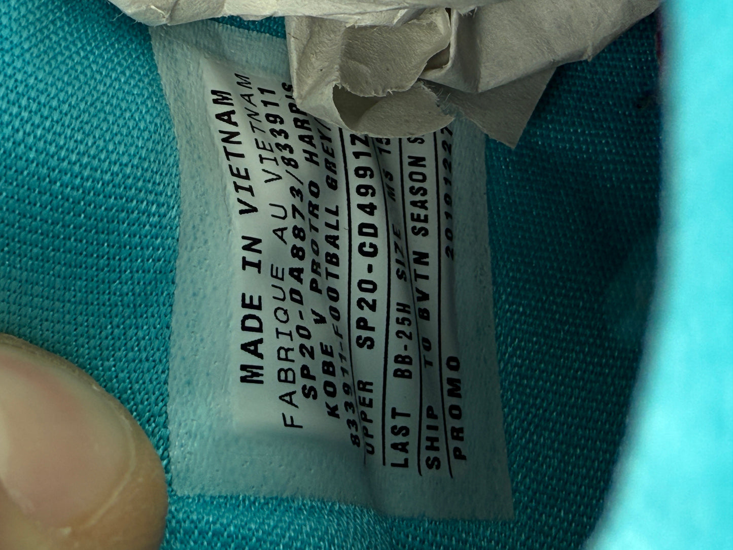 Tobias Harris PE (size 15)