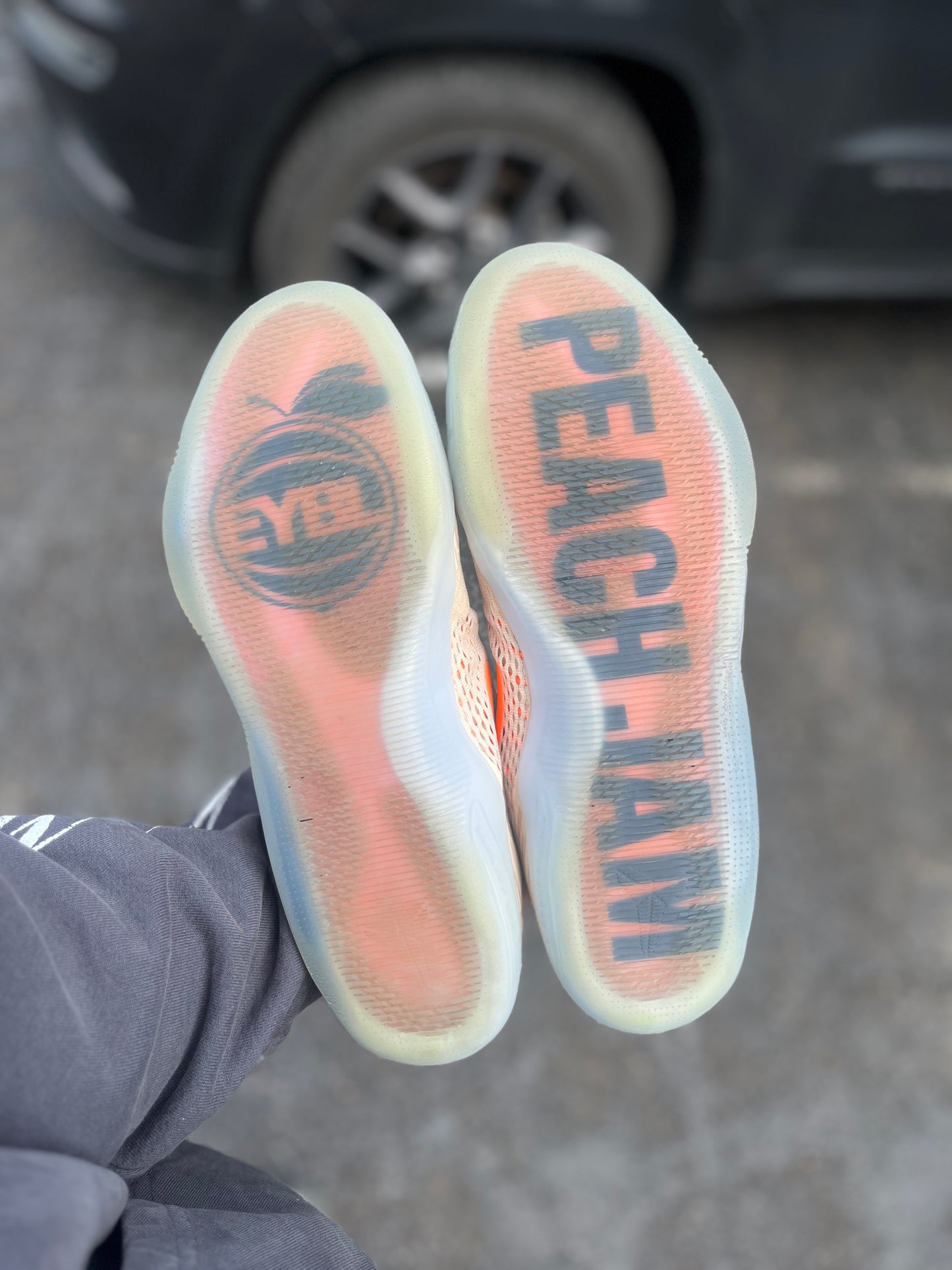 EYBL Peach Jam 11s (size 14)