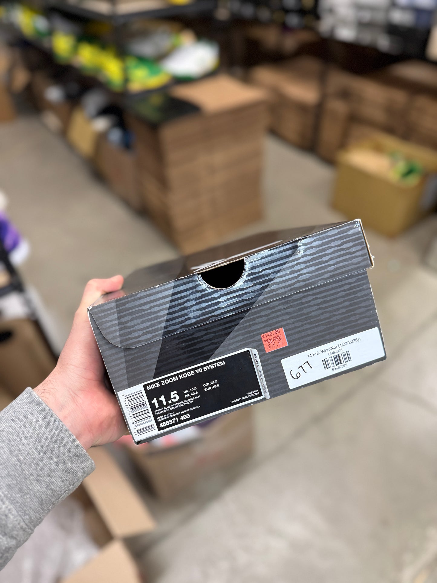 Kobe 7 Dart Frog (11.5)