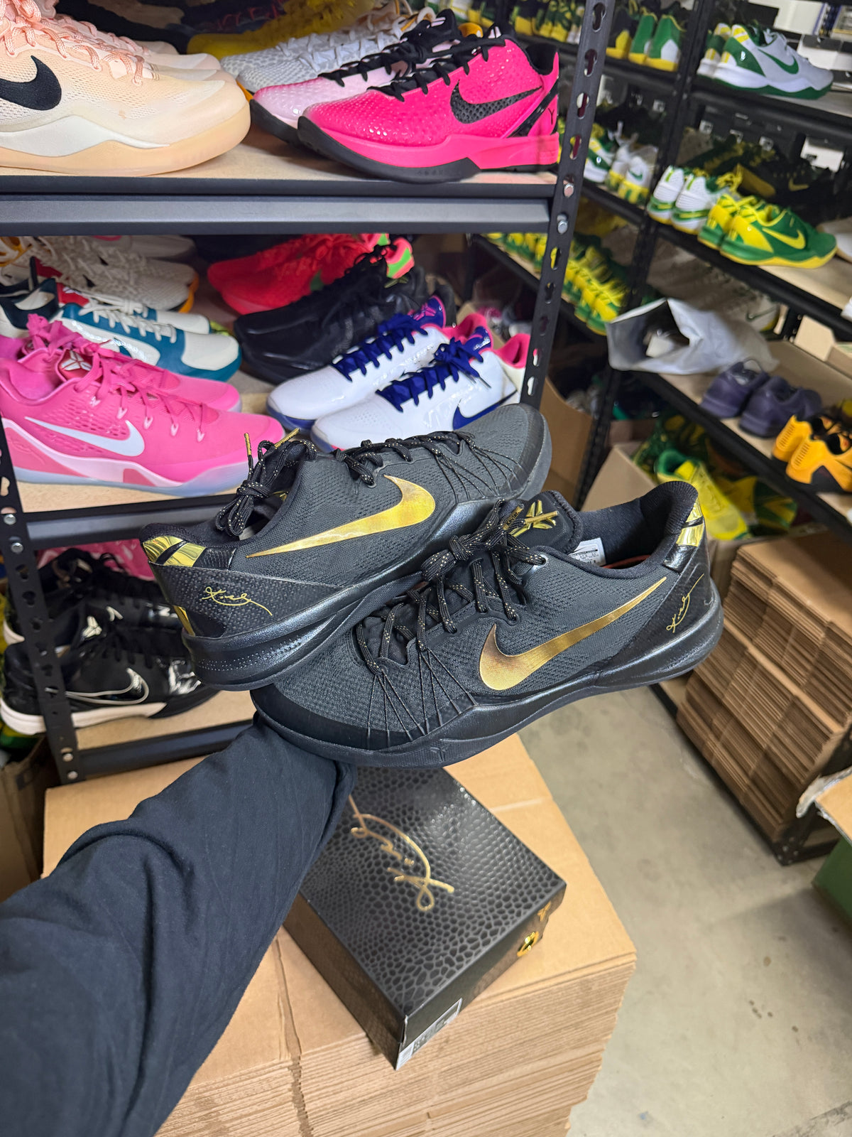 Kobe 8 Elite black gold (13)