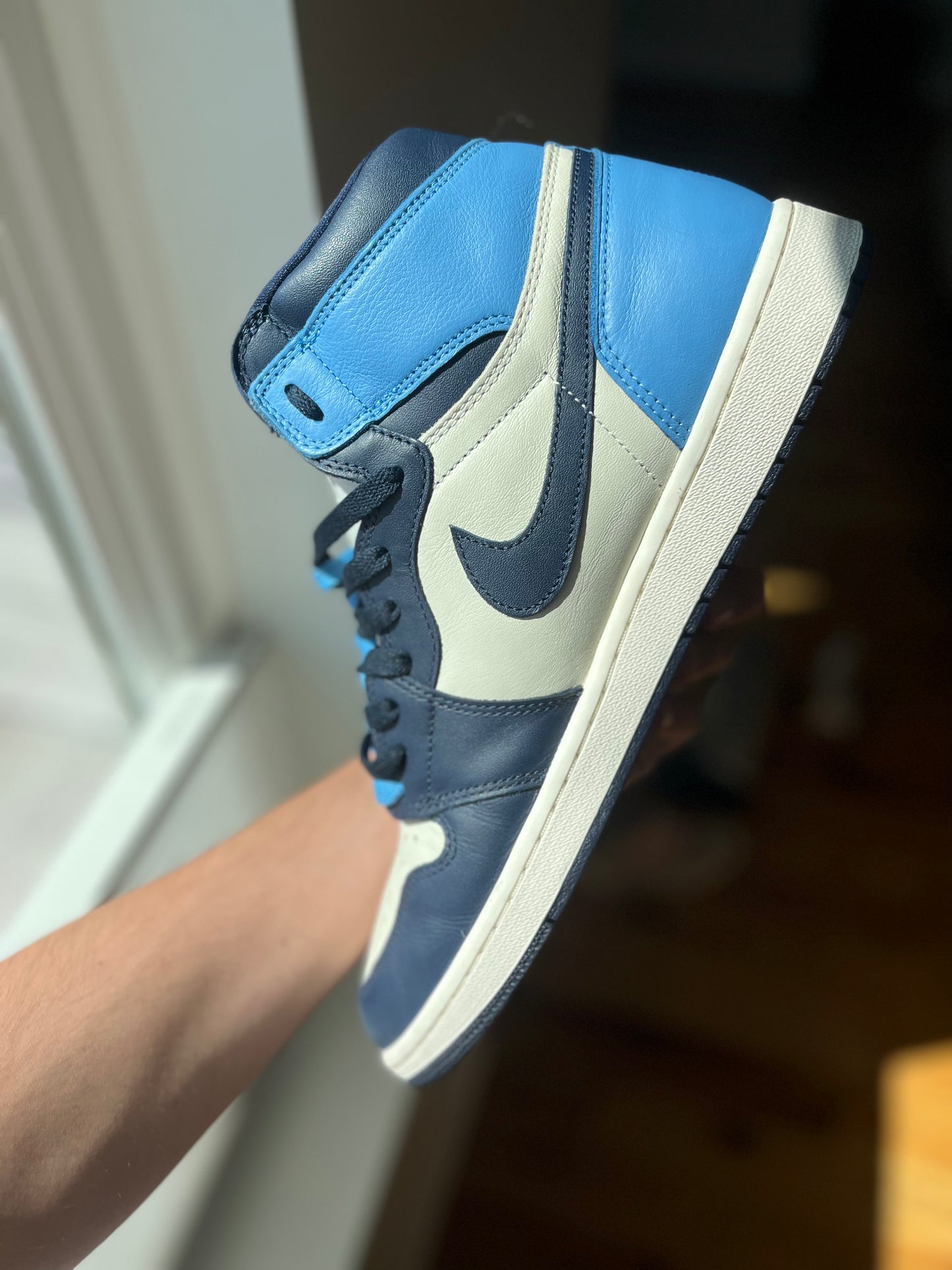 AJ1 ‘Obsidian’ (size 13)