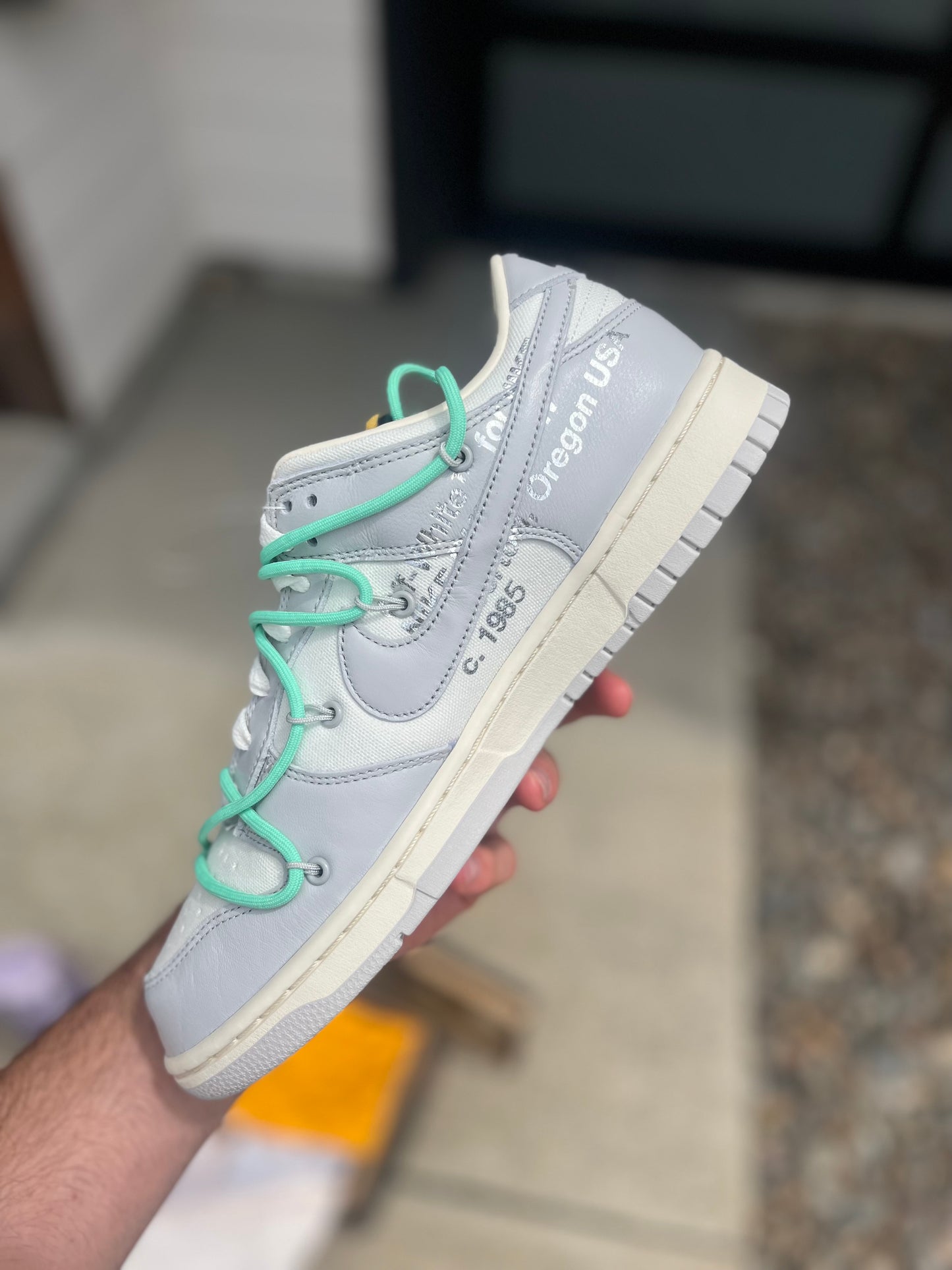 Lot 4 offwhite dunk (size 9)