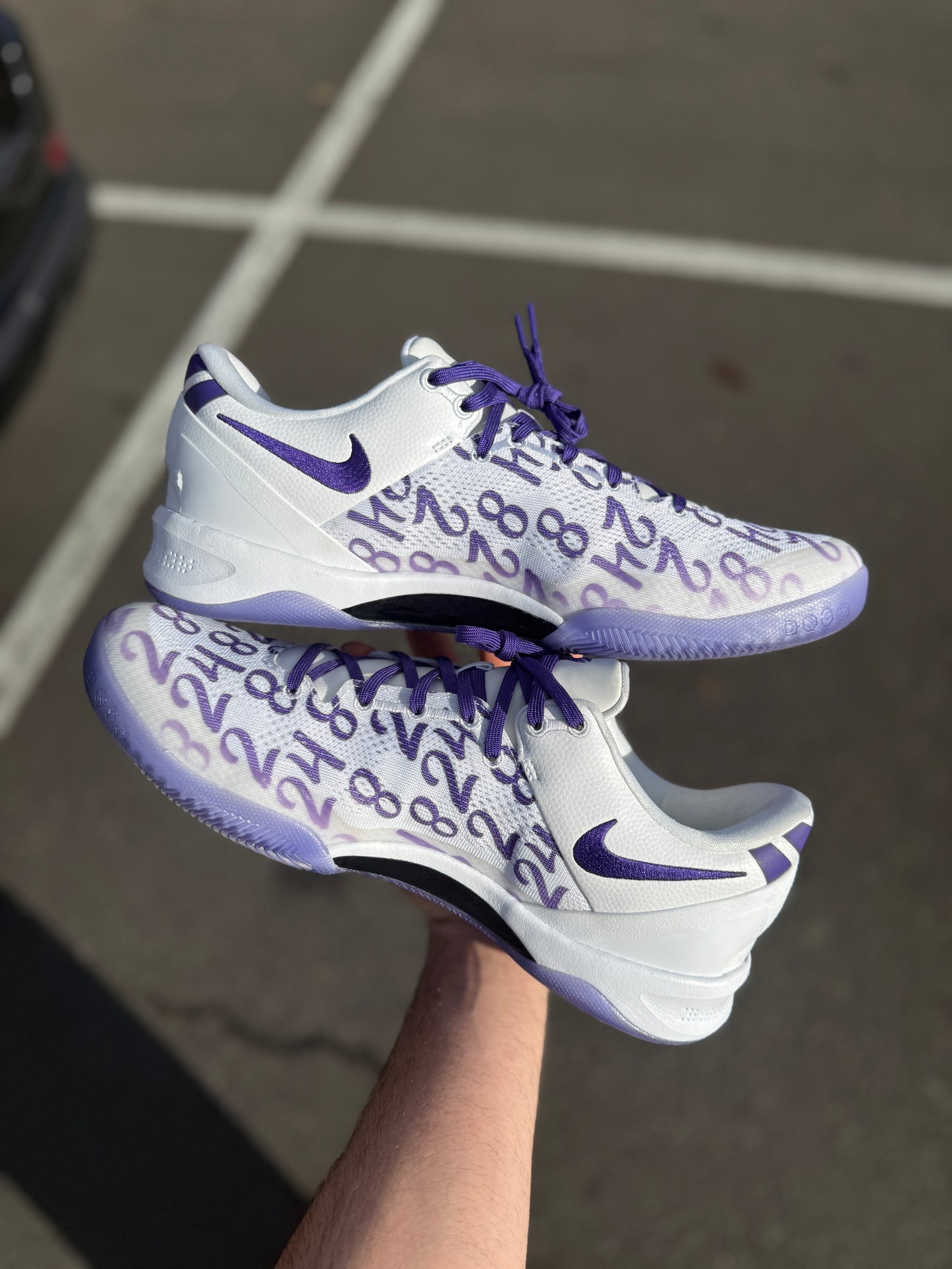 Kobe 8 Court Purple (size 13)