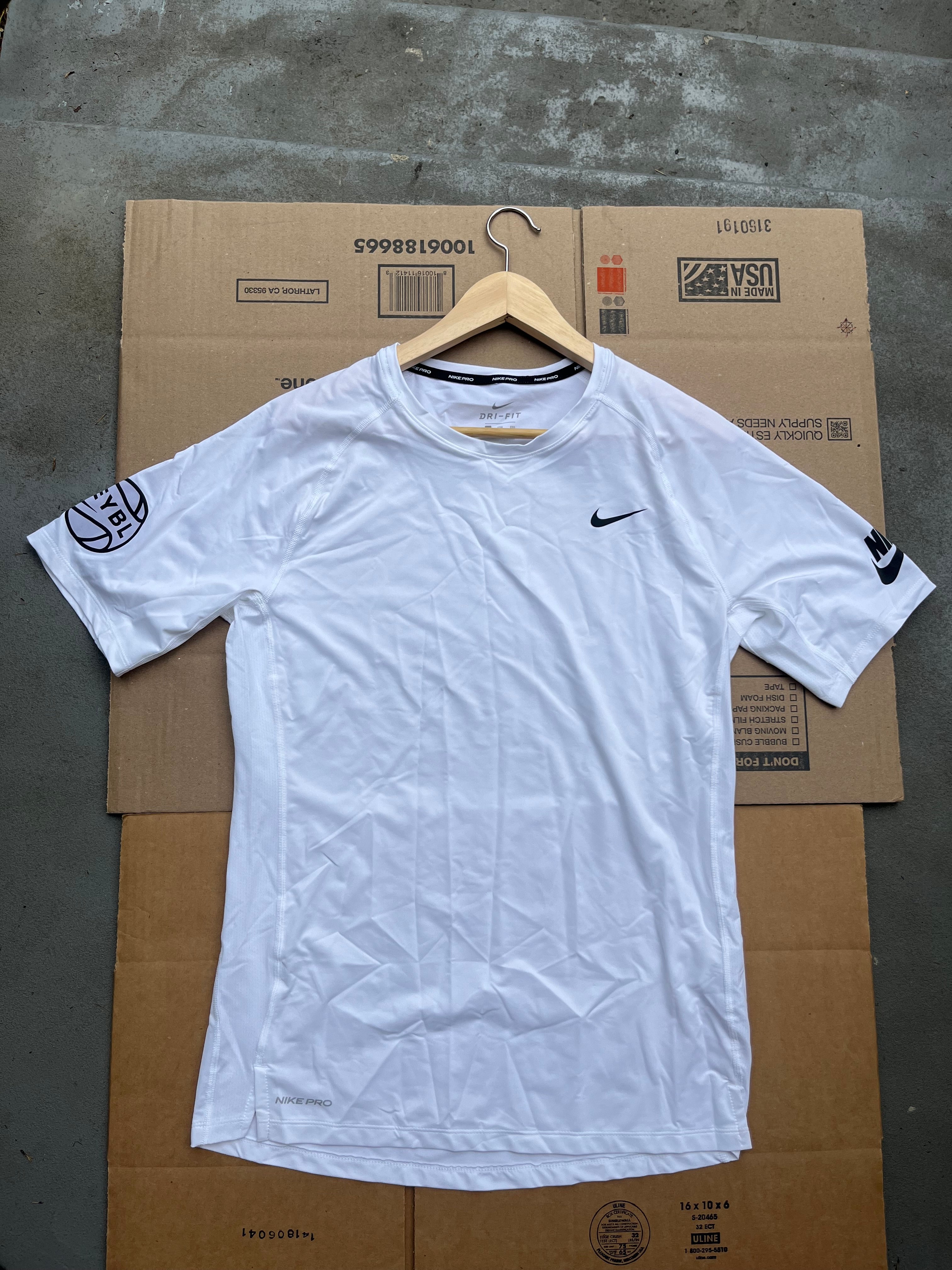 Nike eybl compression shirt online