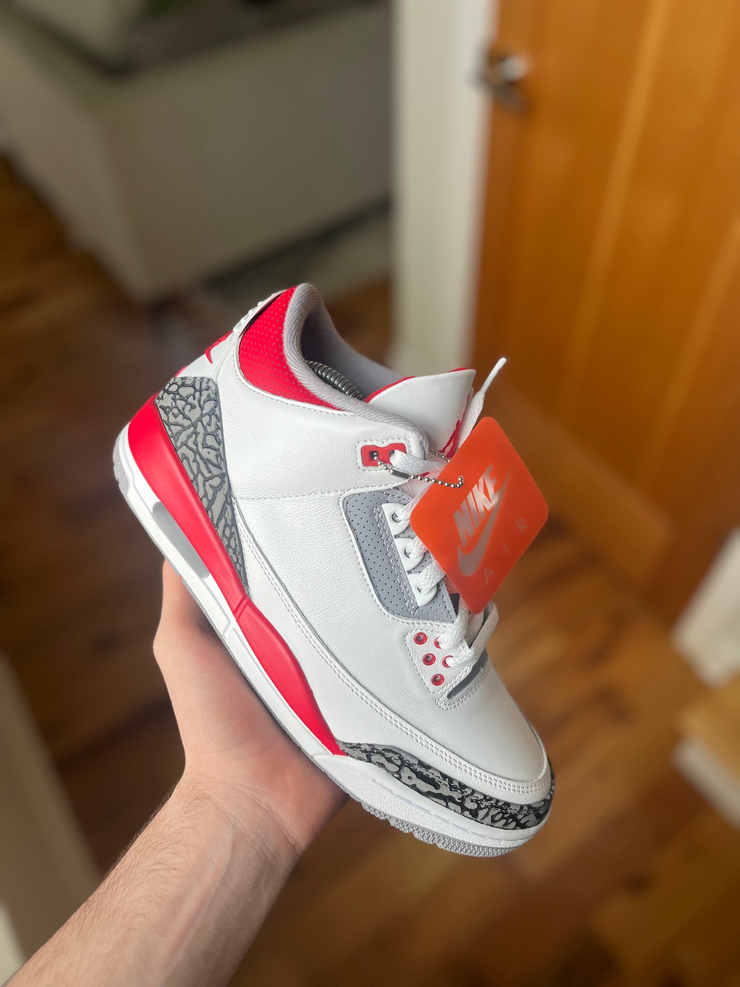 AJ3 ‘Fire Red’ (size 8.5)