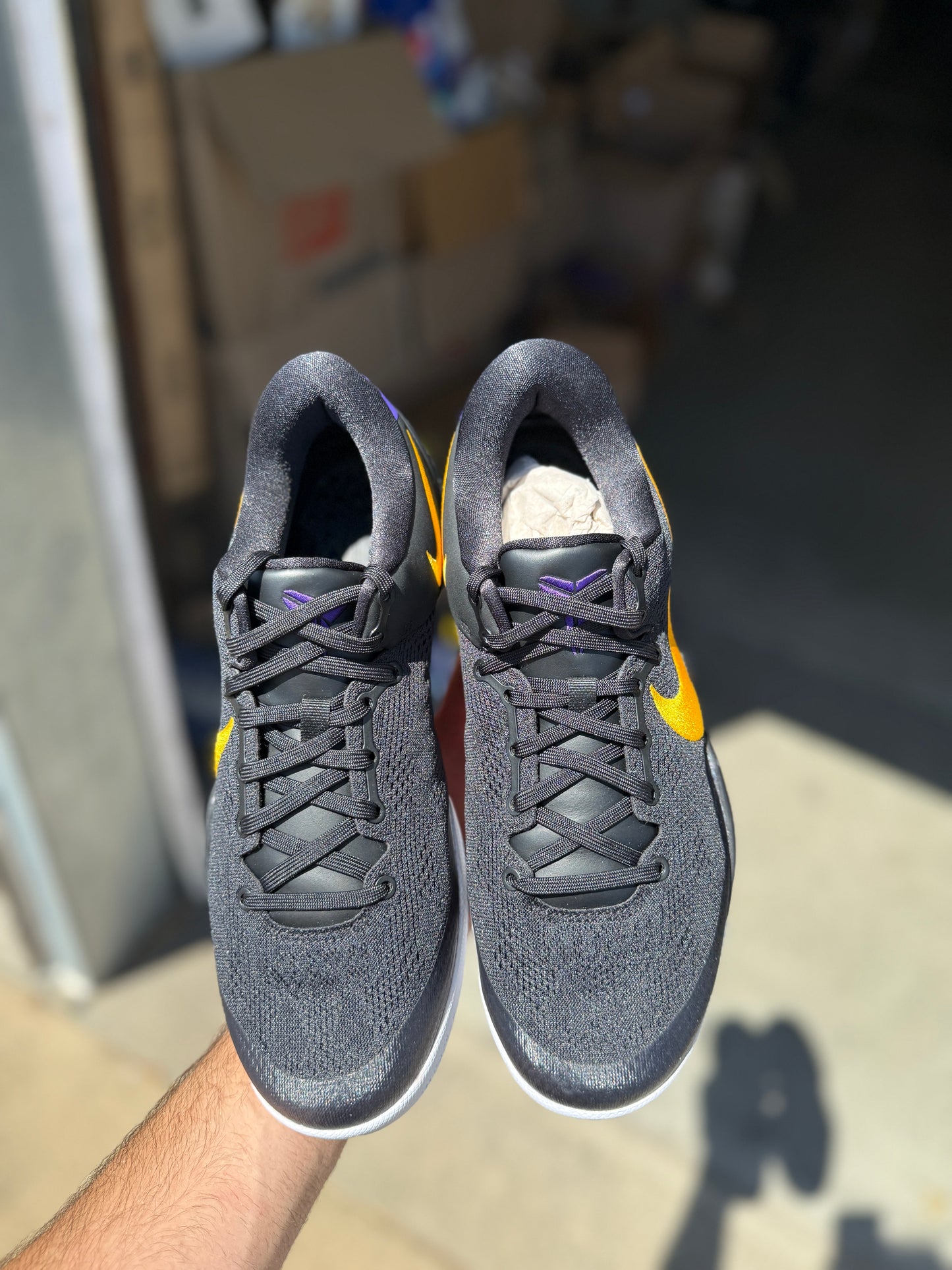 Laker 8s (size 9.5)