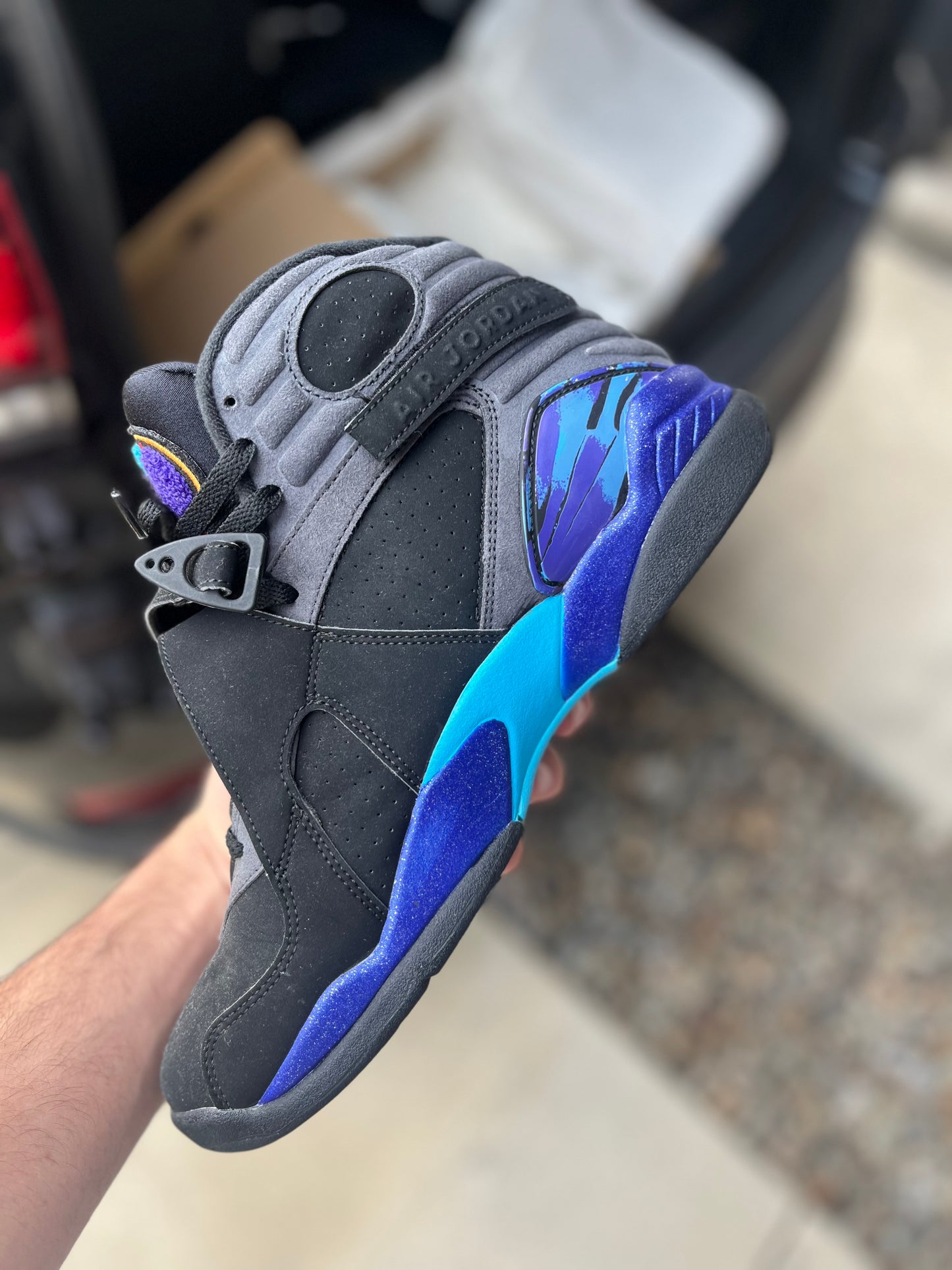 Aqua 8s (size 10)