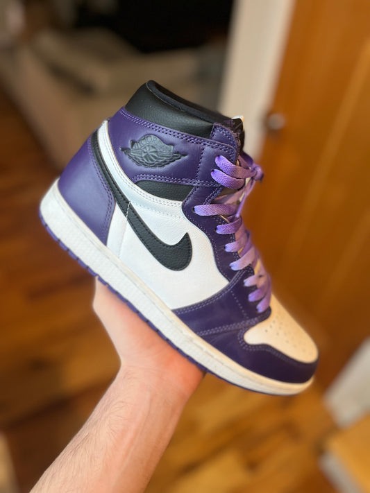 AJ1 ‘Court Purple’ (size 10.5)
