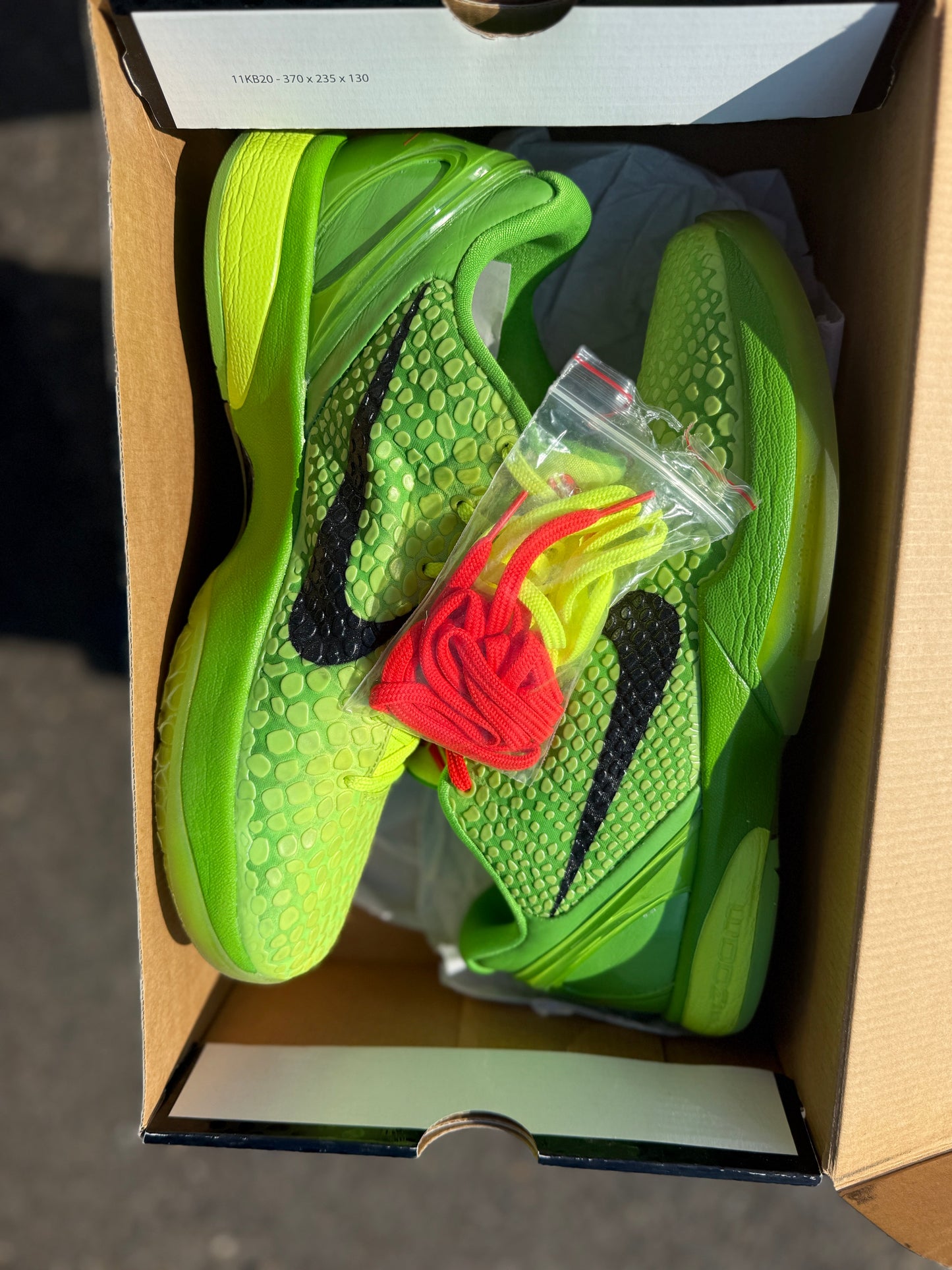 OG Grinch (size 11.5)