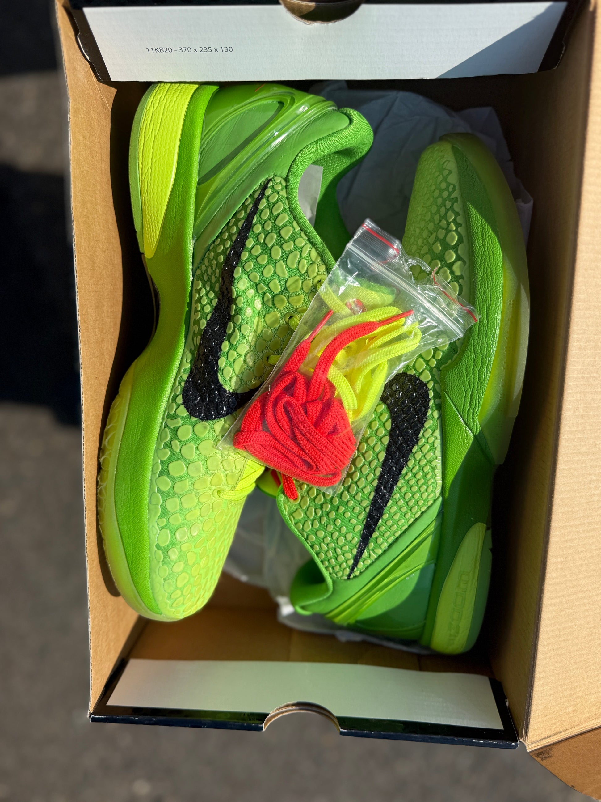 OG Grinch (size 11.5)
