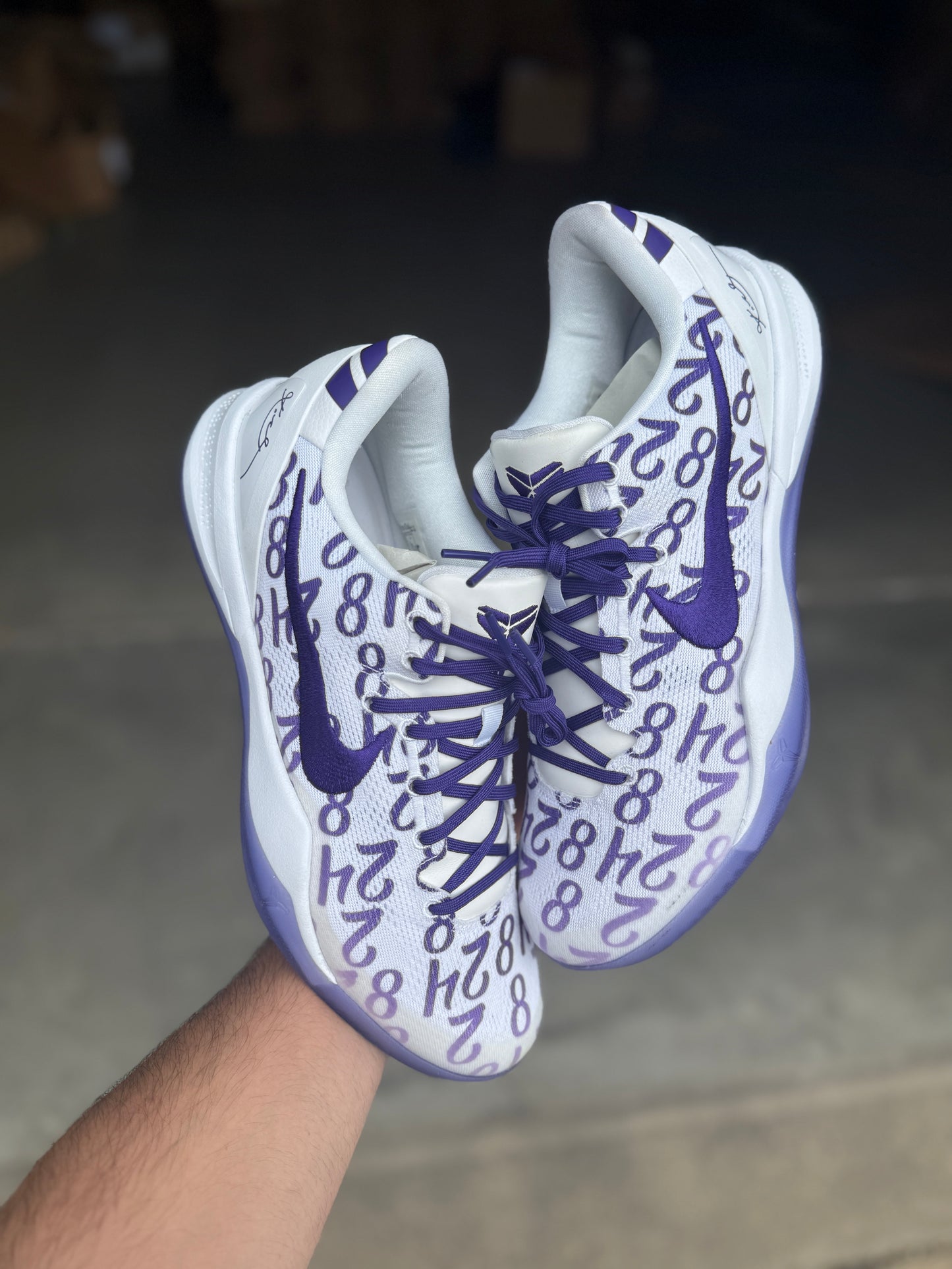 Court purple 8 (Size 13)