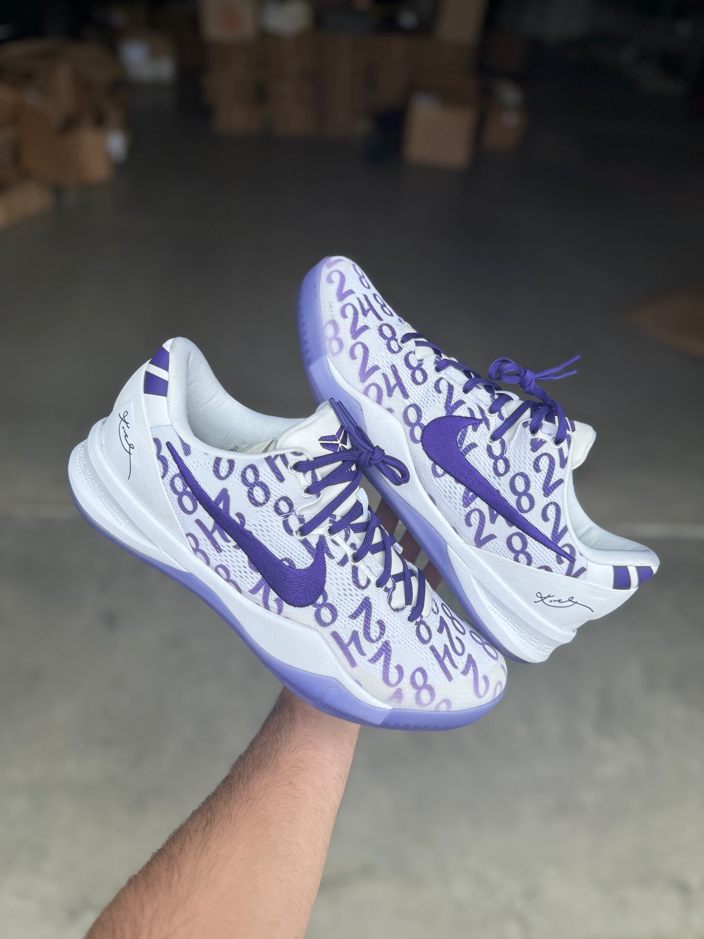 Court purple 8 (Size 13)