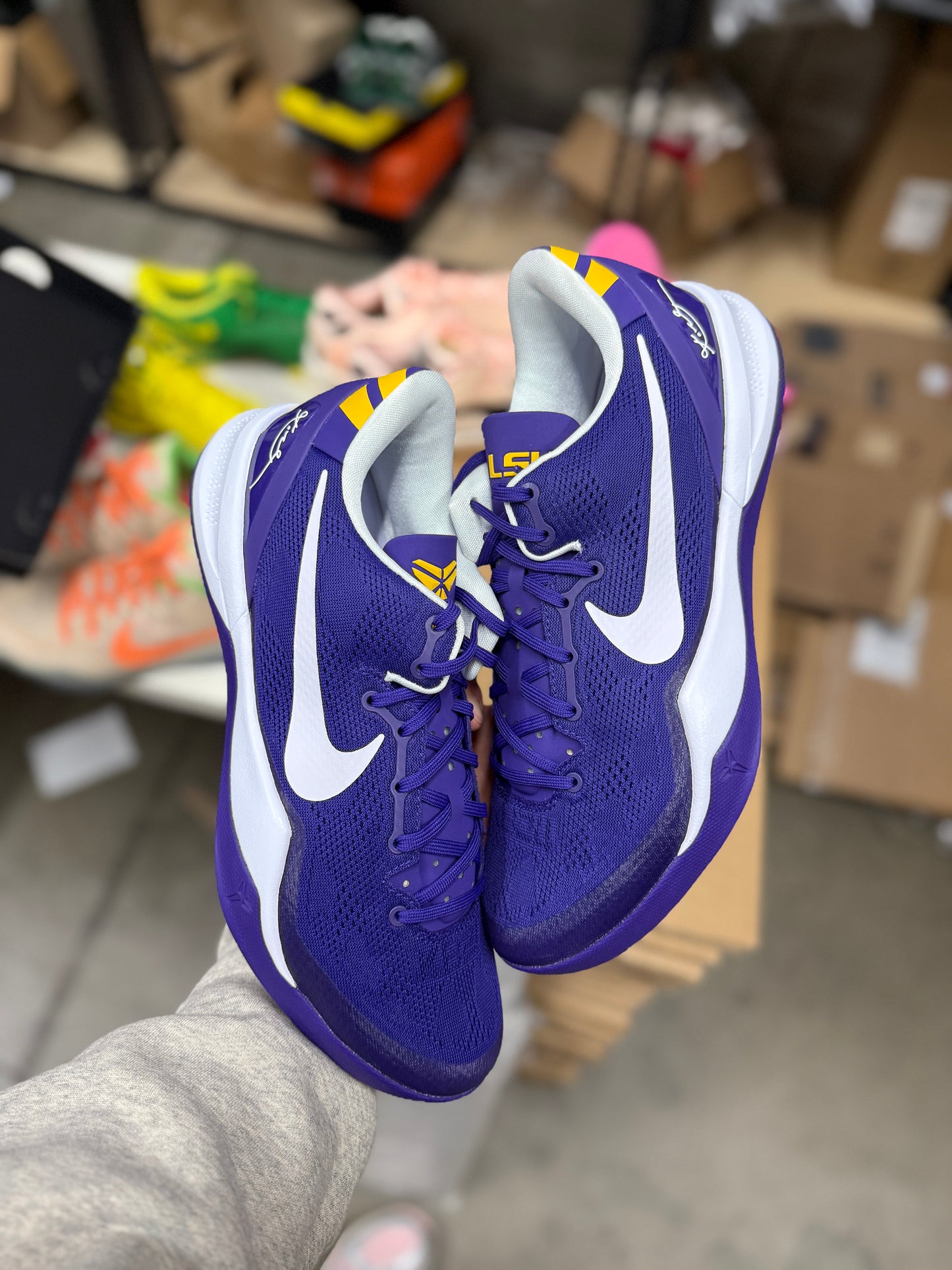 Kobe 8 LSU PE (size 11.5)