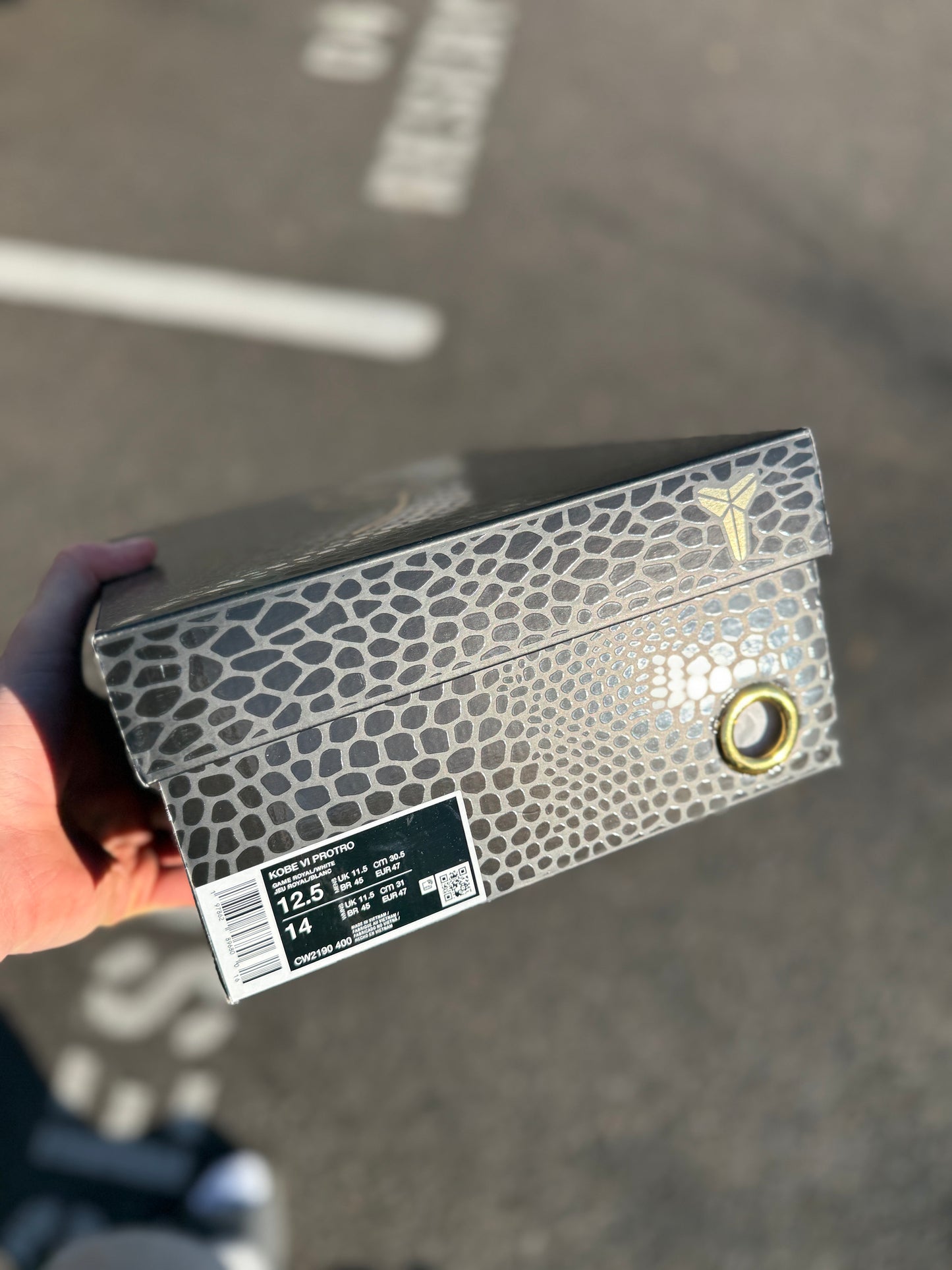 Kobe 6 Dodger (size 12.5)