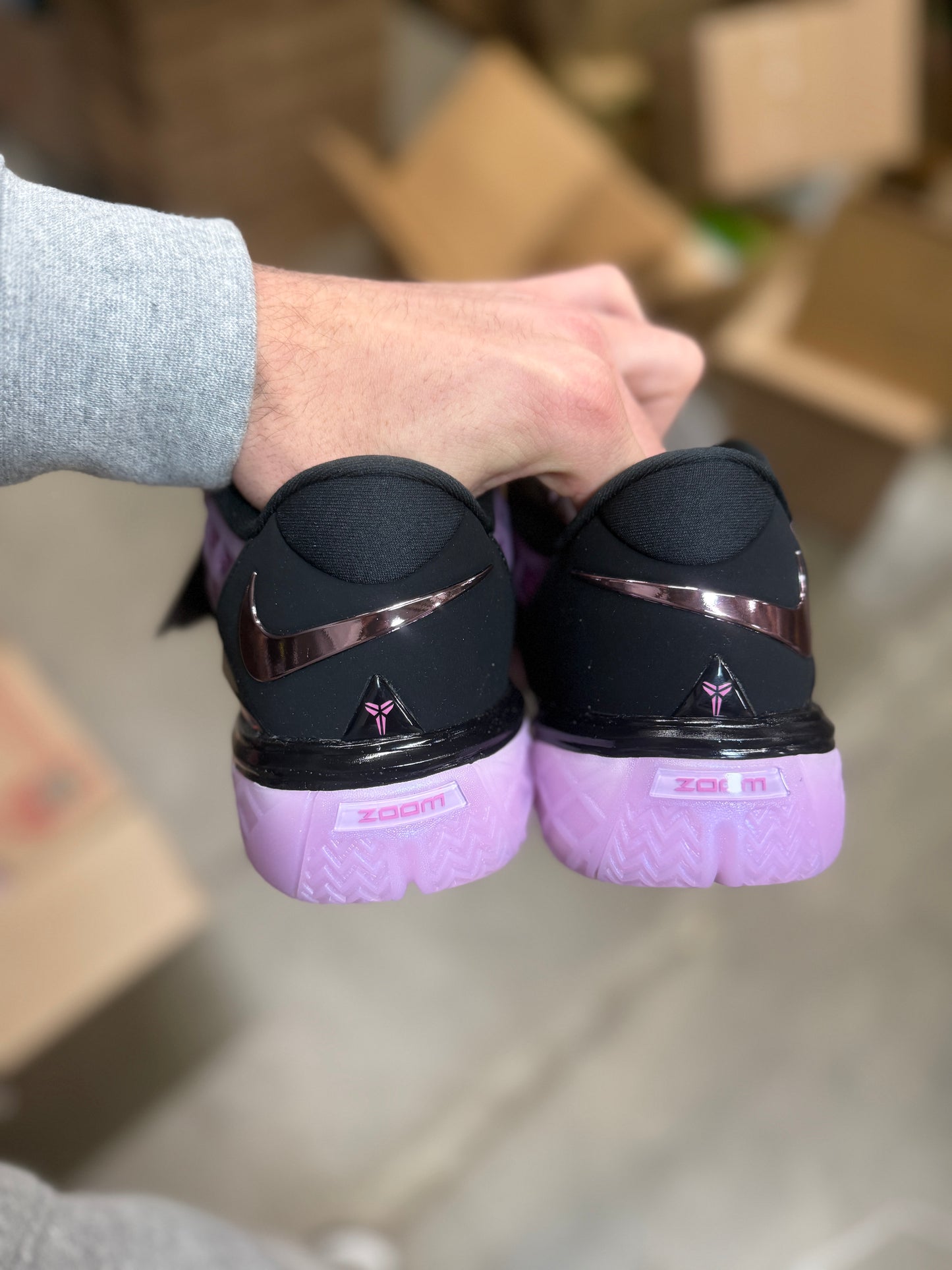 Kobe 3 Pink Quartz (9.5,12,13)