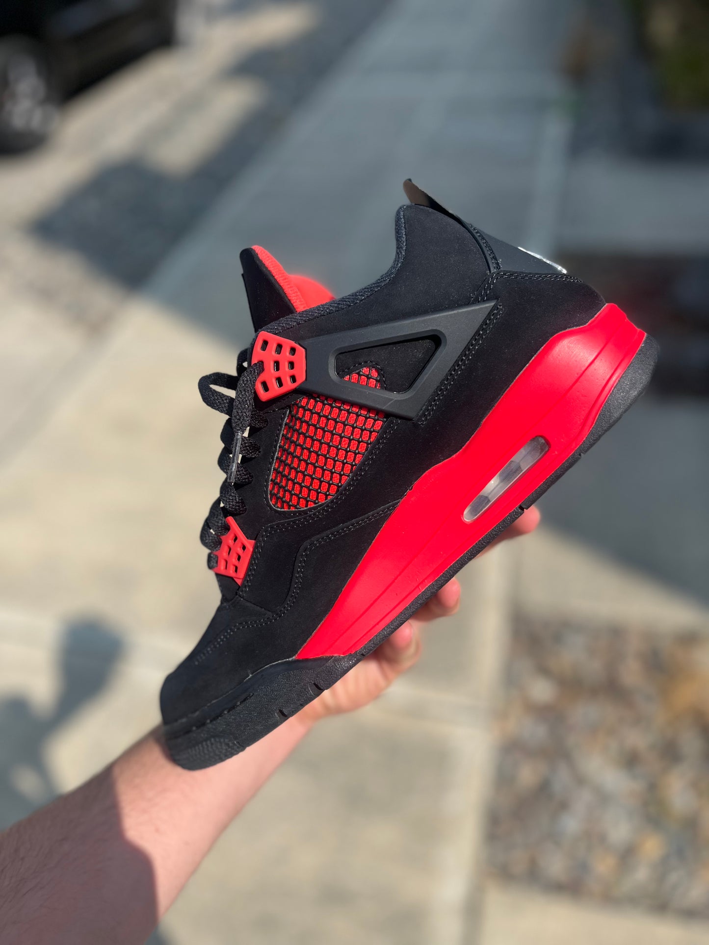 AJ4 ‘Red Thunder’ (size 11.5)