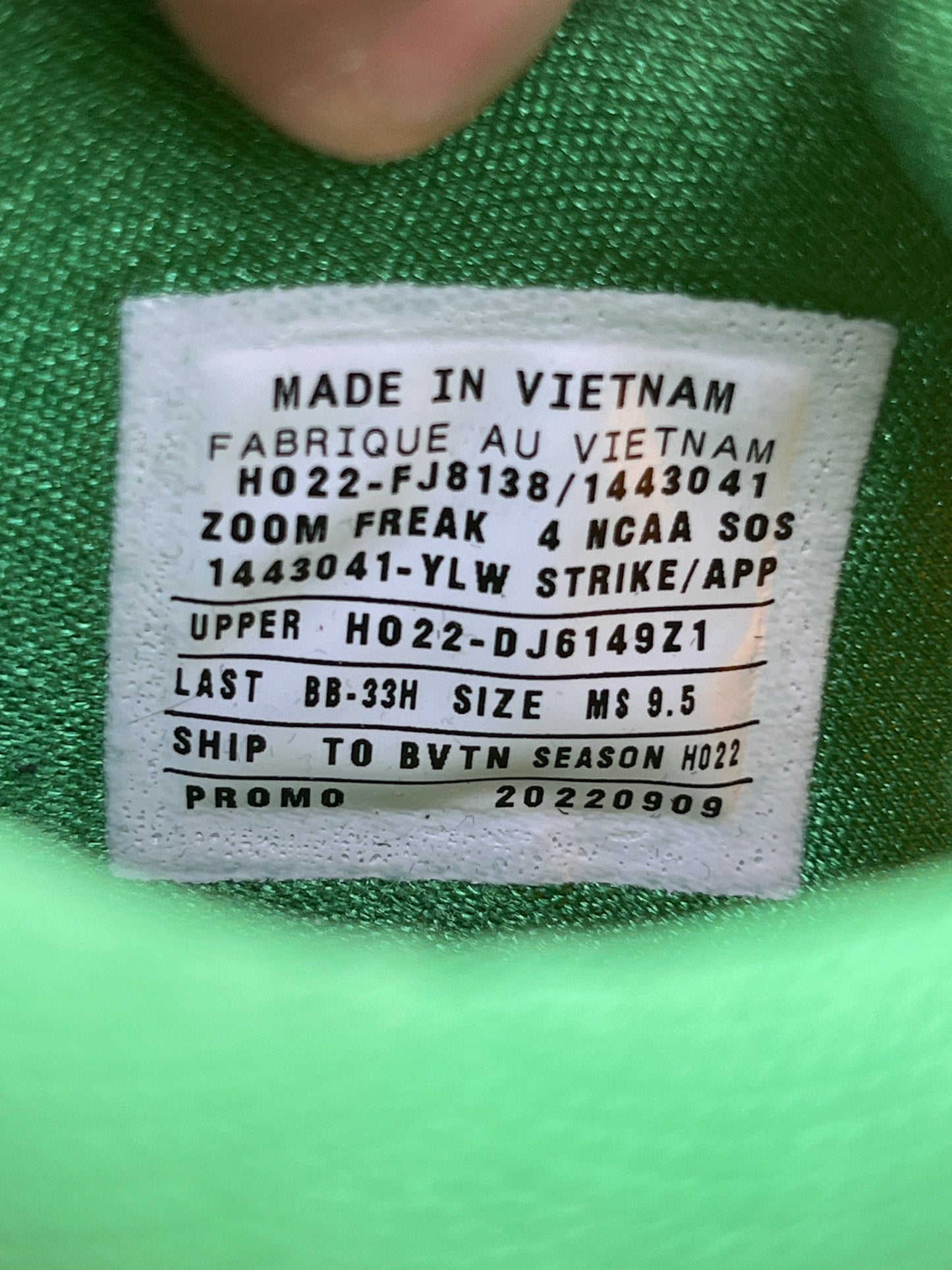 Oregon PE (size 9.5)