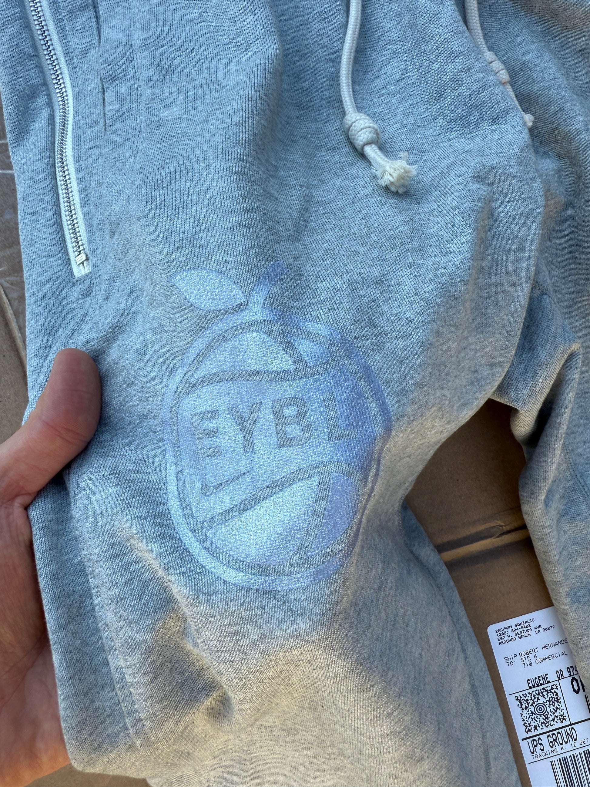 Eybl Peach Jam sweats (M)