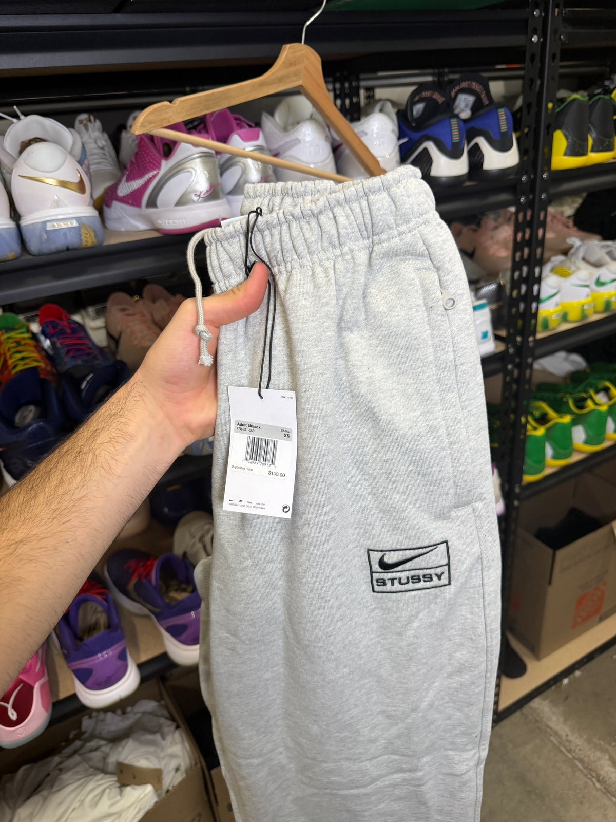 Academy Stussy sweats (XS)