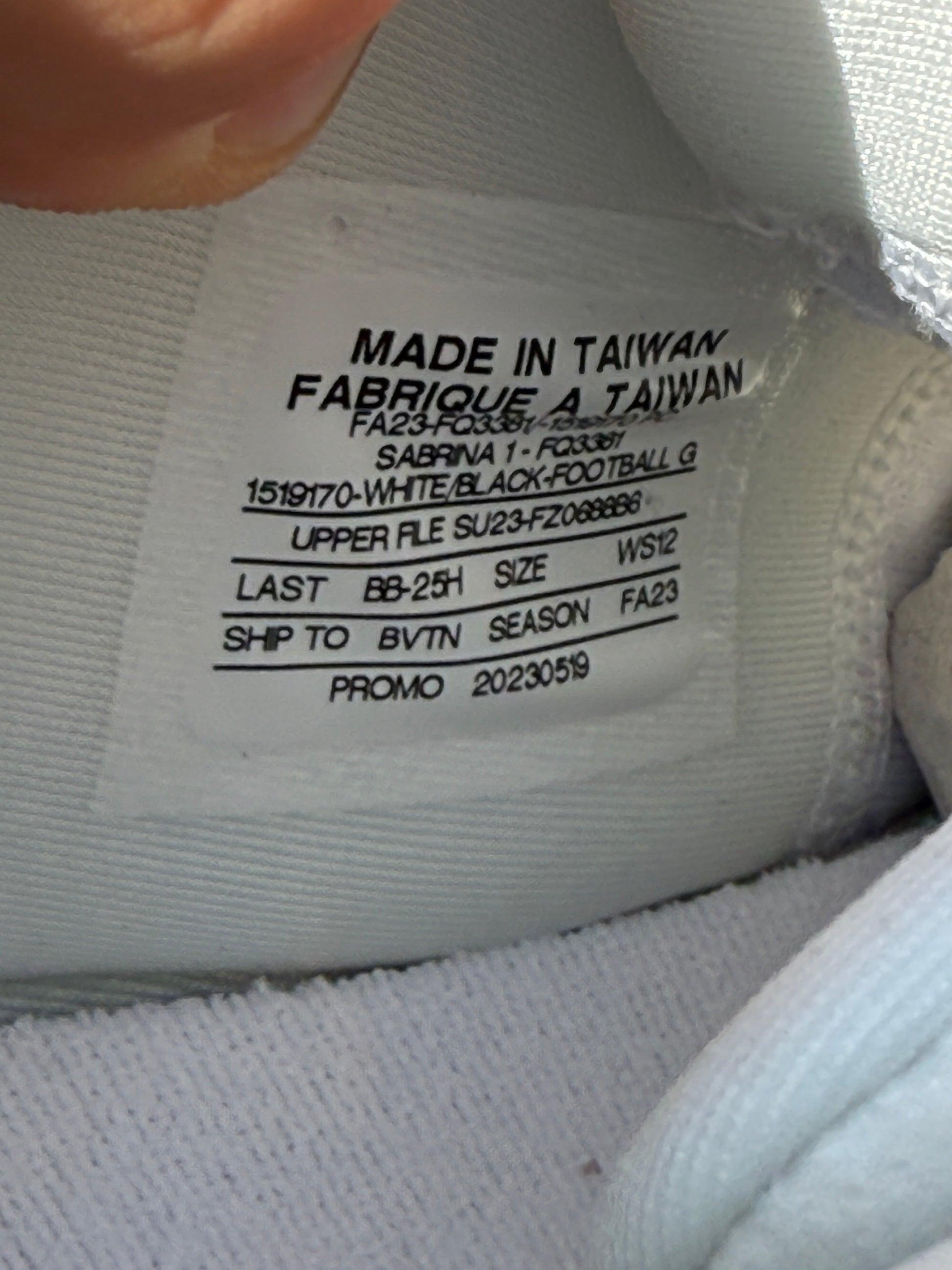 Sabrina Promo (size 10.5)