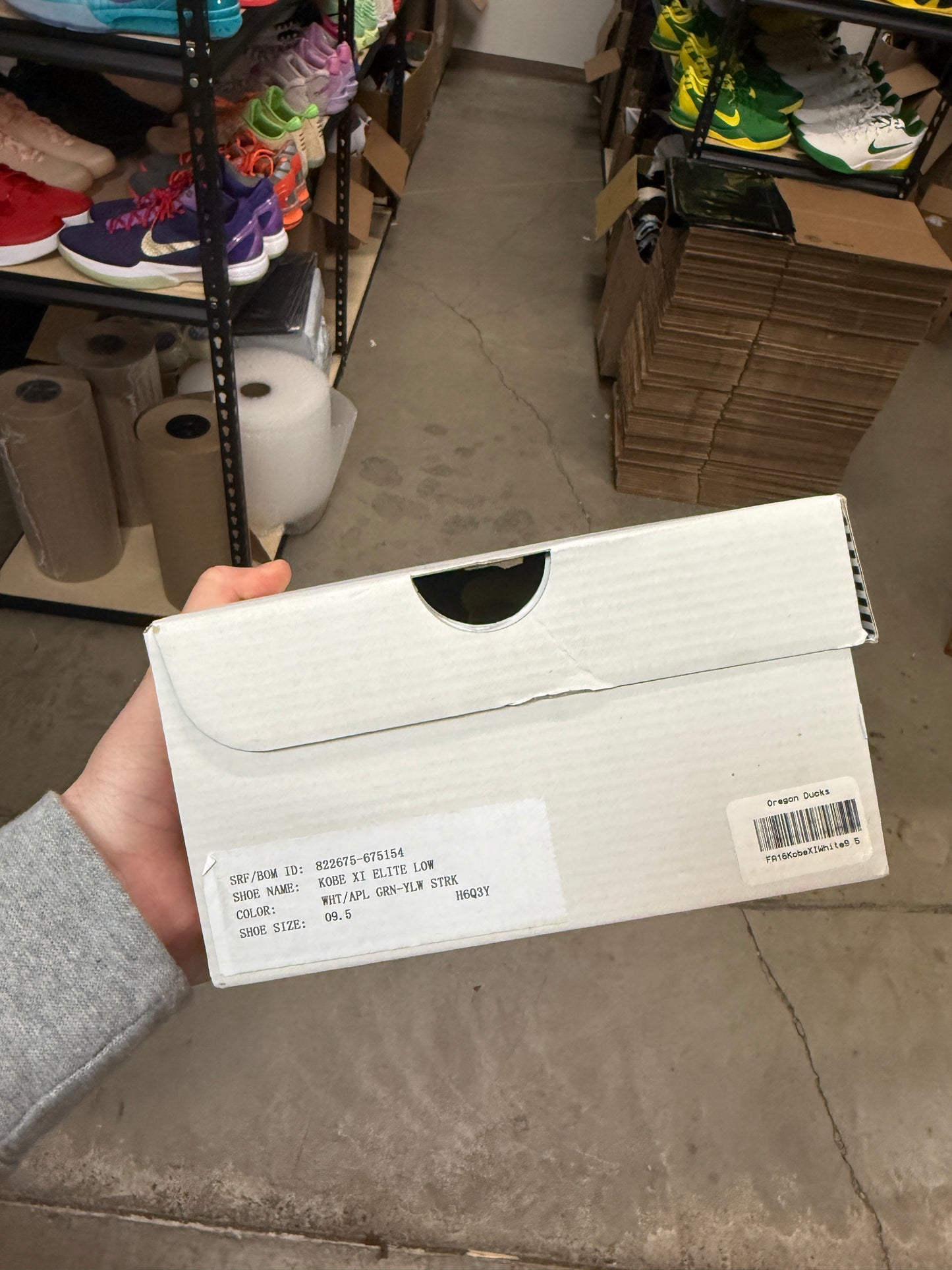 Kobe 11 Oregon PE (9.5)