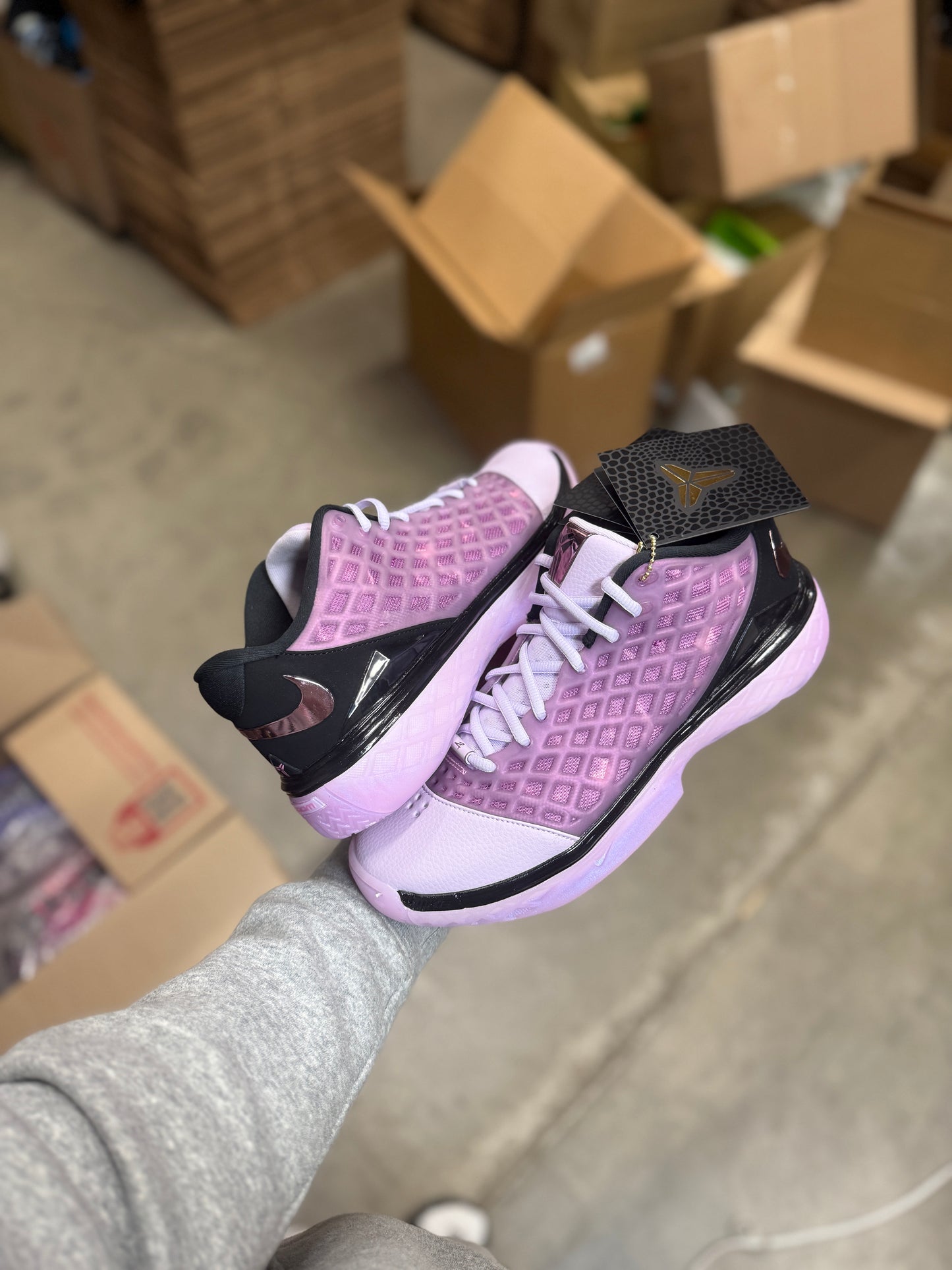 Kobe 3 Pink Quartz (9.5,12,13)