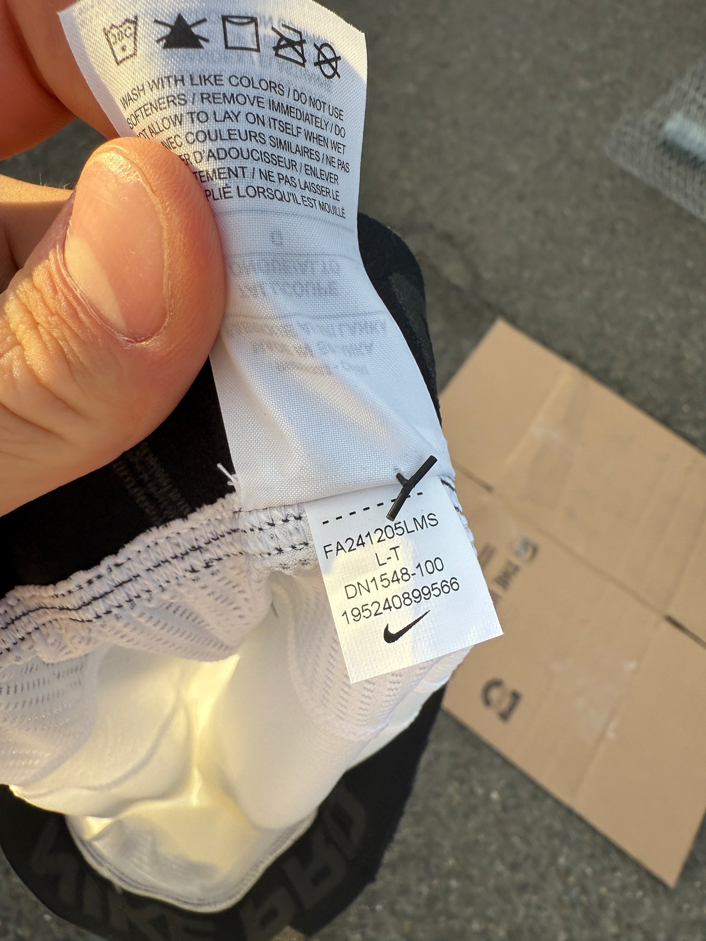 NBA player issued compression (L-tall)