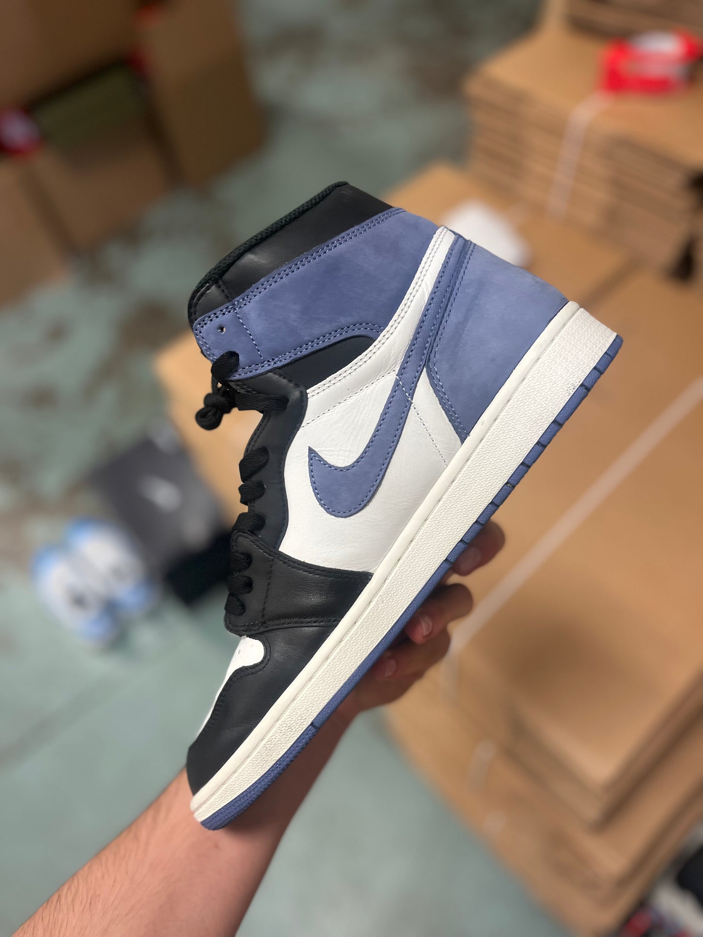 AJ1 ‘Blue Moon’ (size 12)