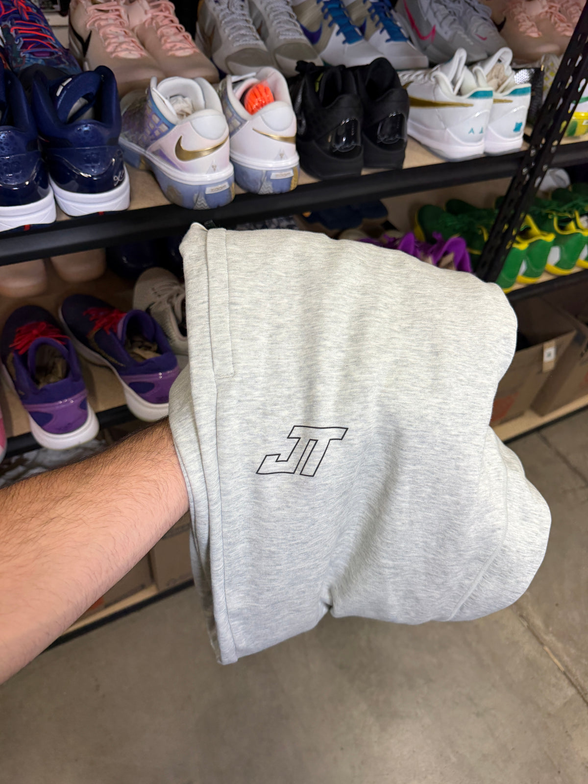Jt camp sweats (L)