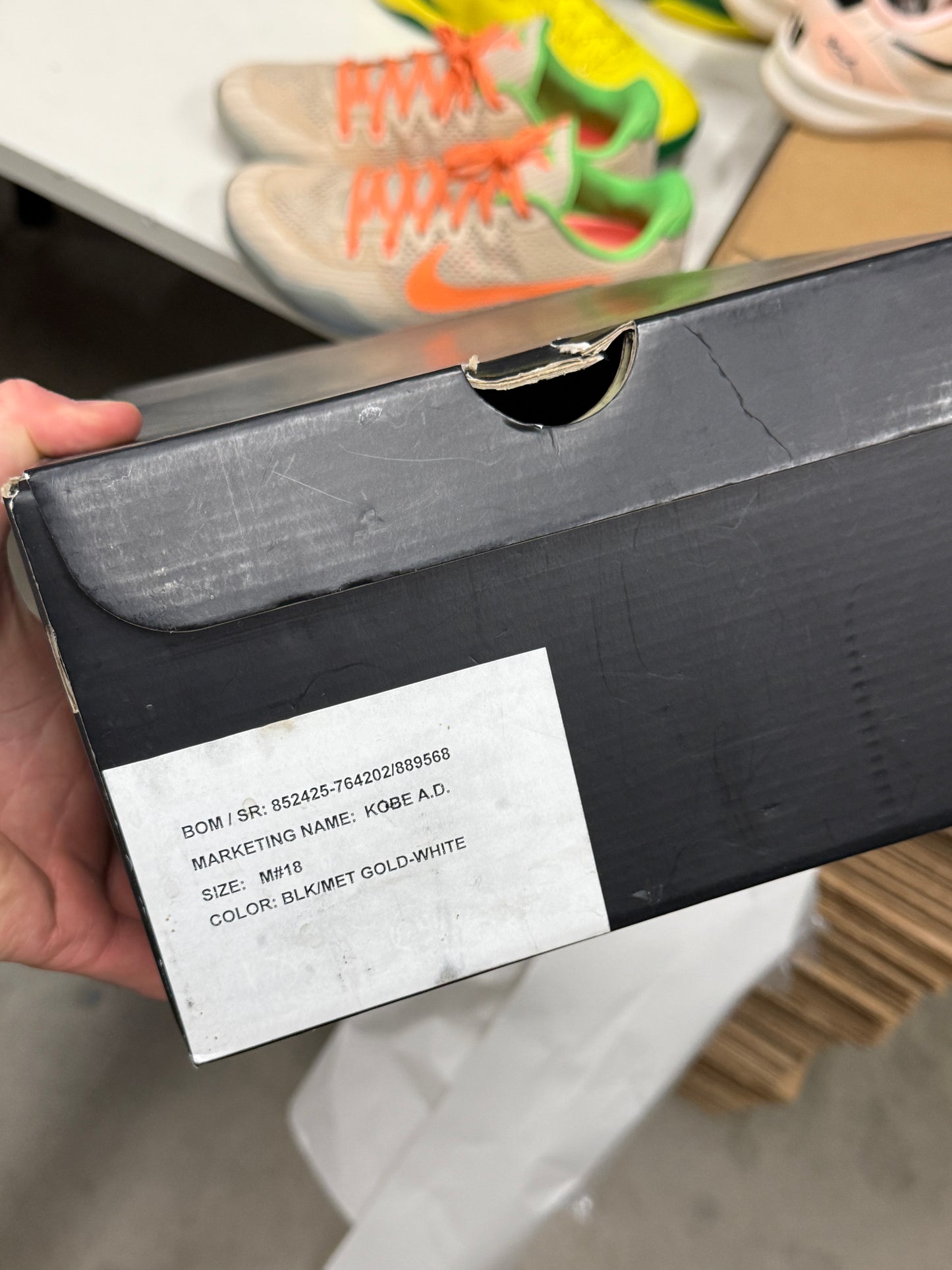 Kobe AD Sample (size 18)