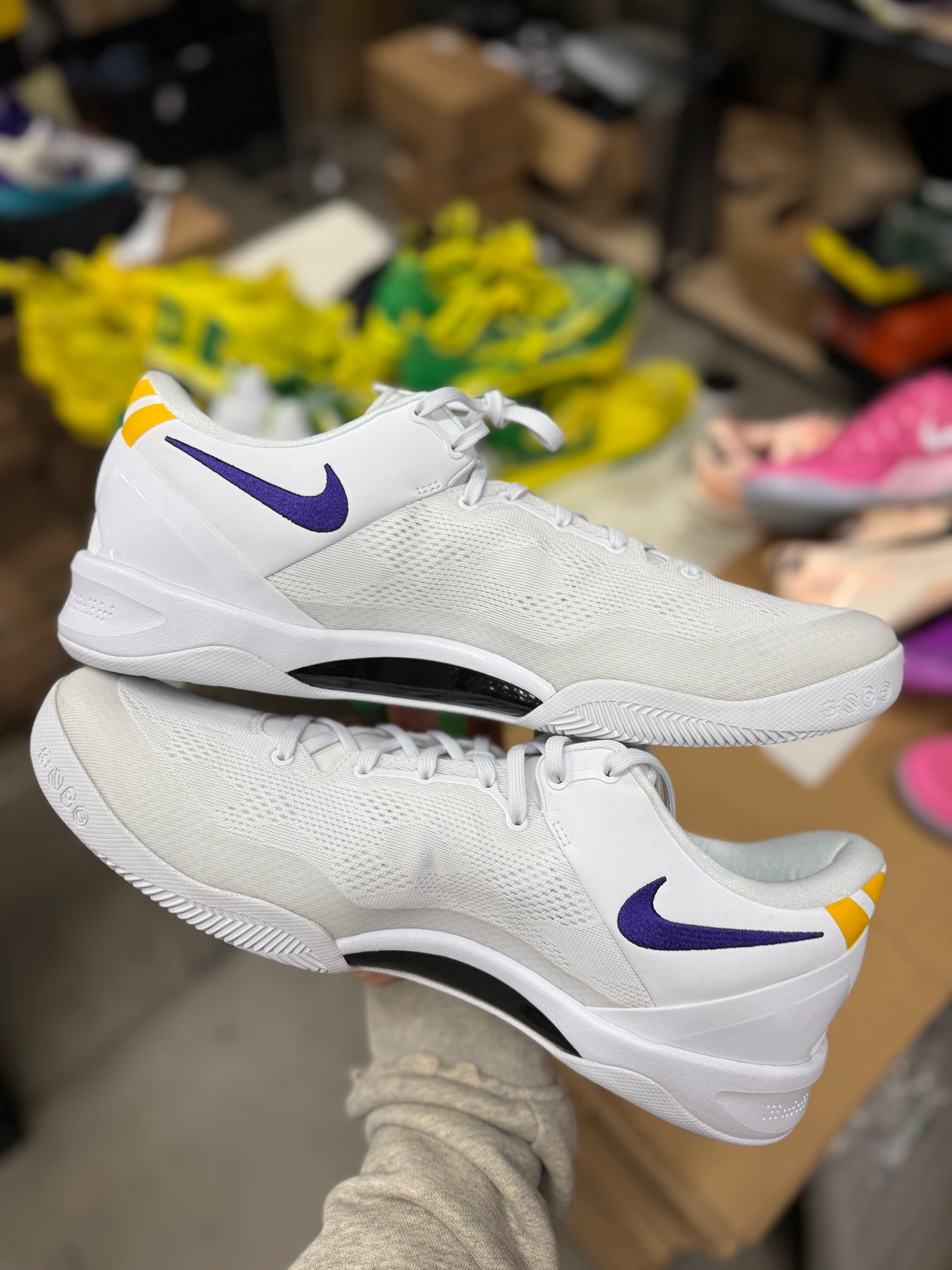 Kobe 8 Lakers home (size 16)