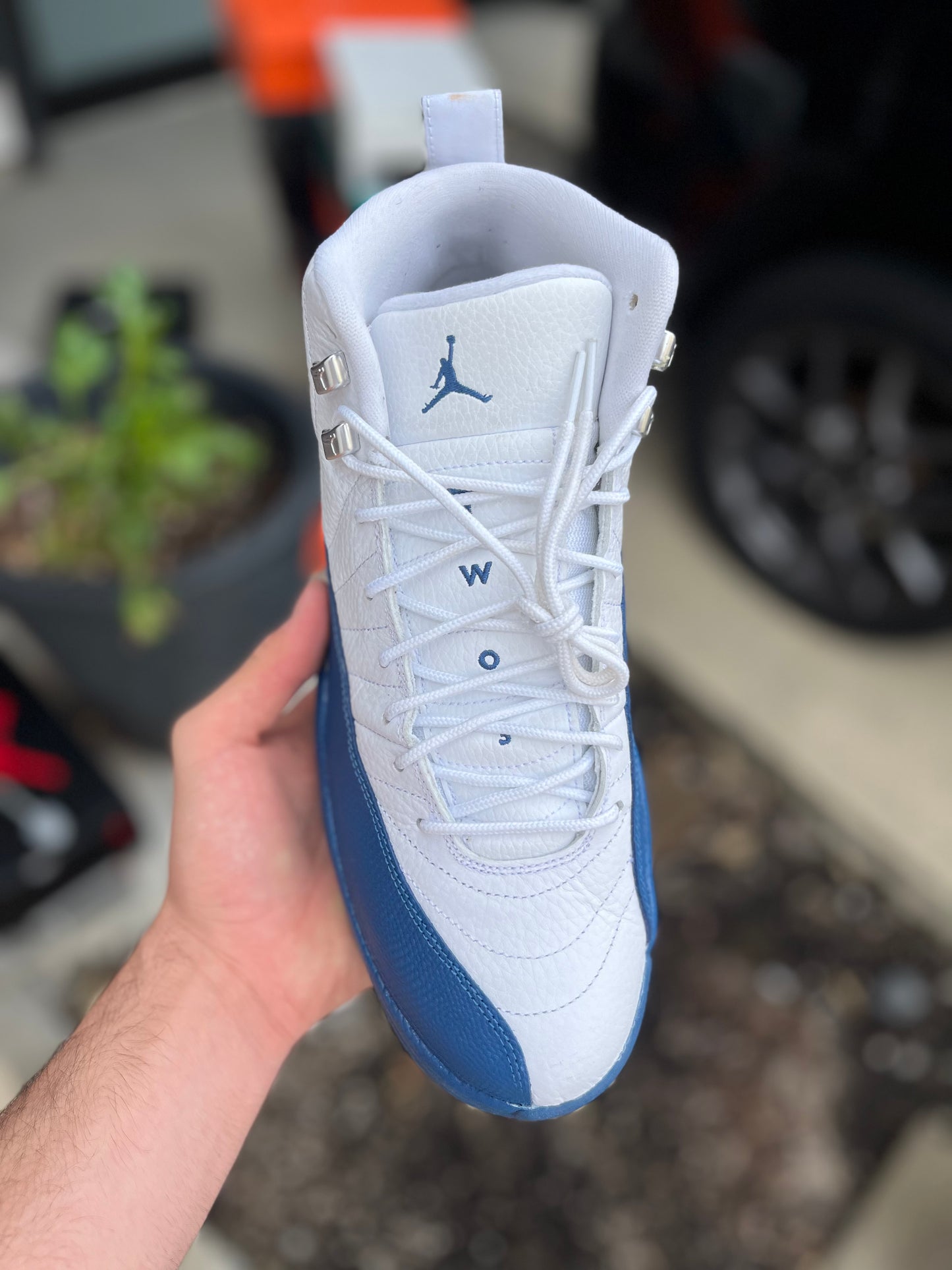 AJ12 ‘French Blue’ (size 10.5)