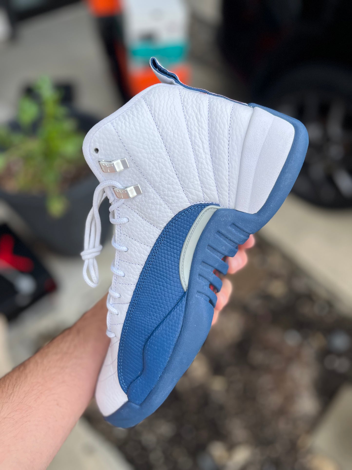 AJ12 ‘French Blue’ (size 10.5)