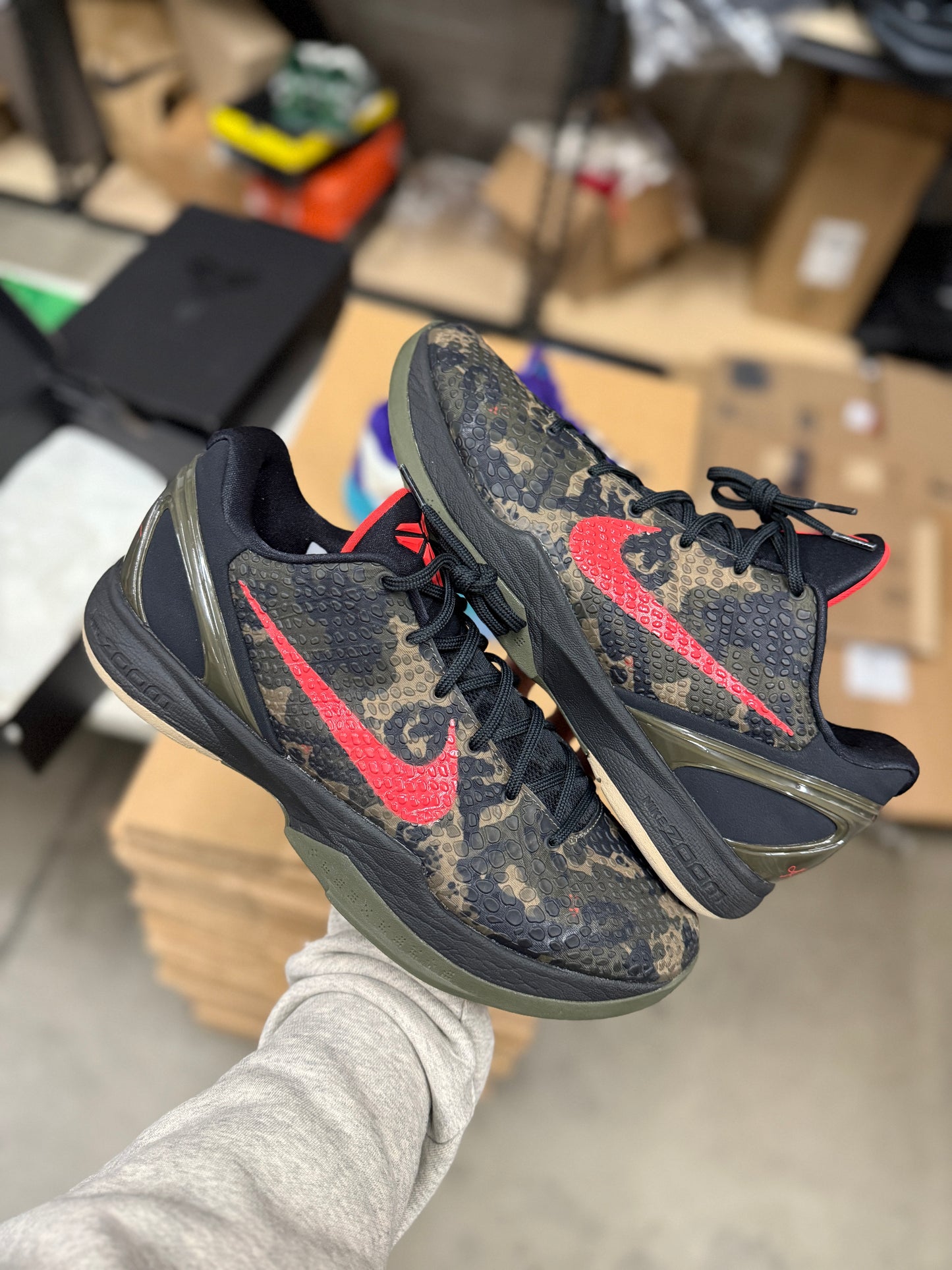 Kobe 6 Italian Camo (size 12.5)