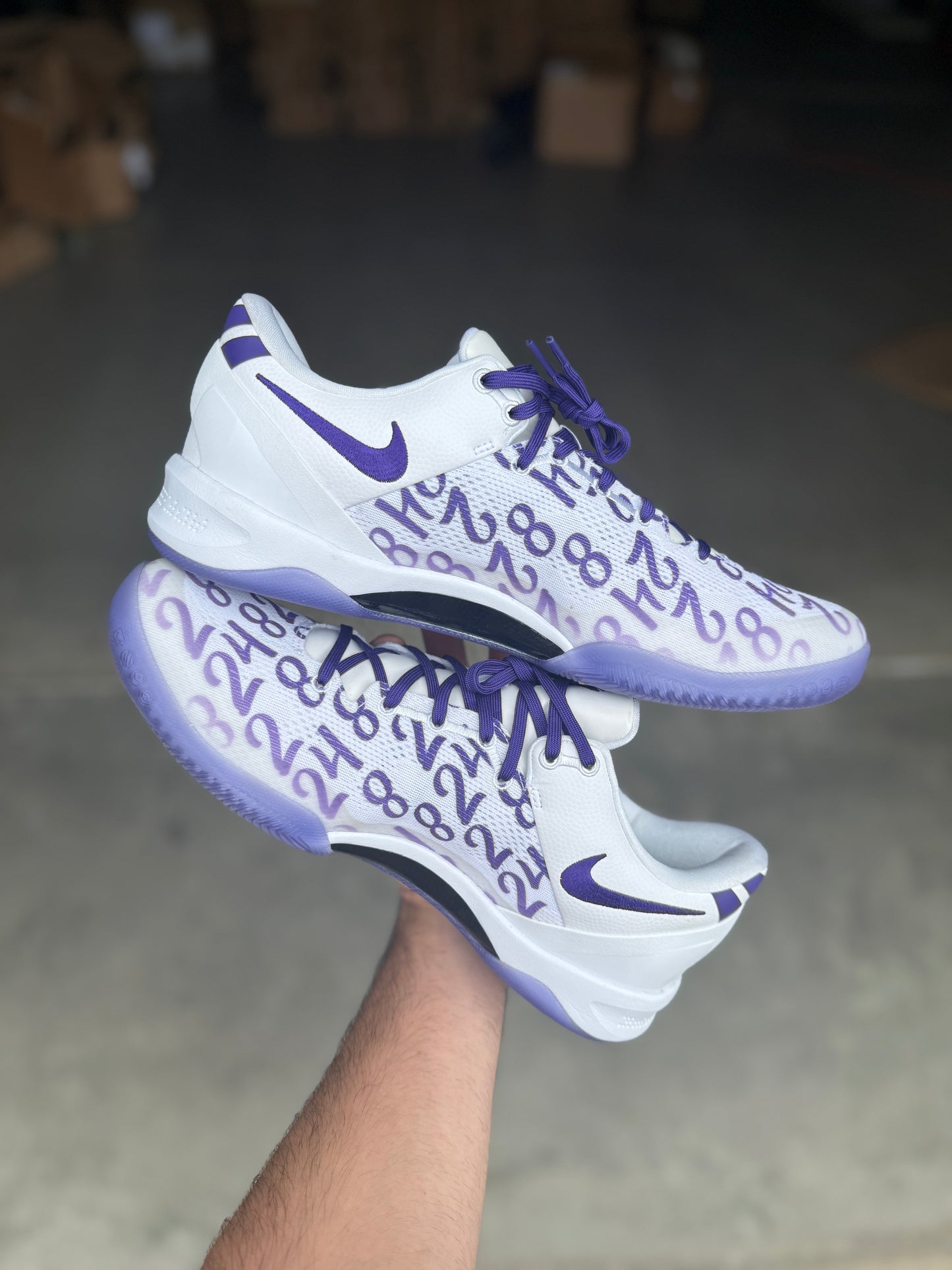 Court purple 8 (Size 13)