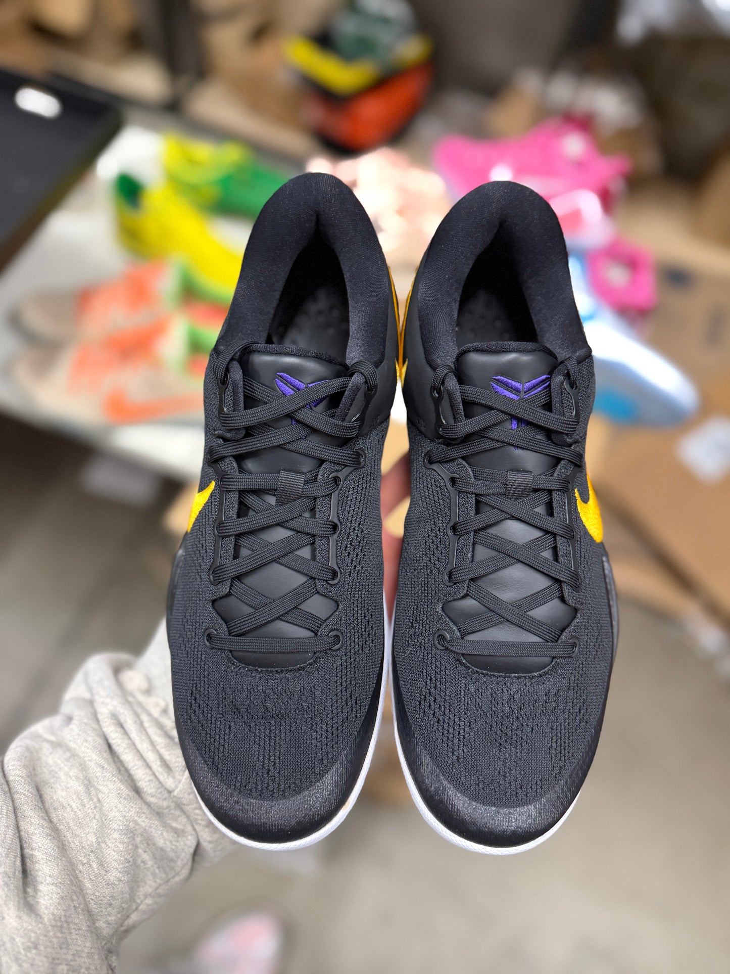 Kobe 8 Lakers Away (size 9.5)