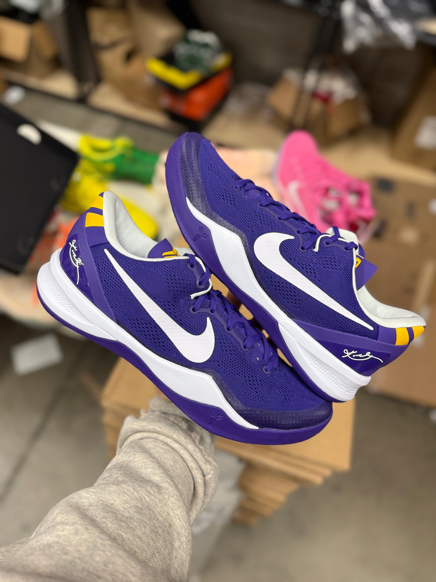 Kobe 8 LSU PE (size 11.5)