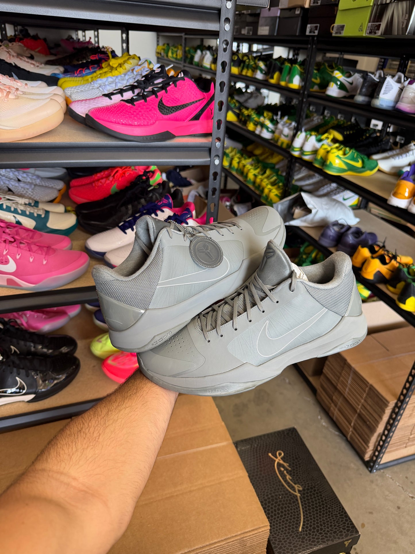 Kobe 5 Fade to Black (13.5)