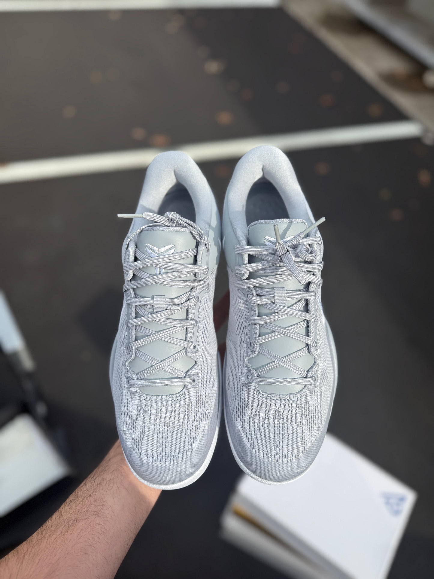 Wolf Grey 8s (size 12)