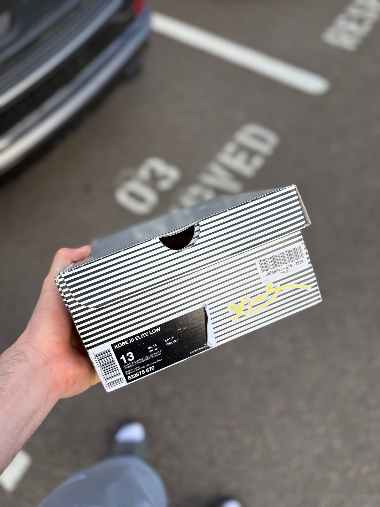 Kobe 11 Achilles Heel (size 13)