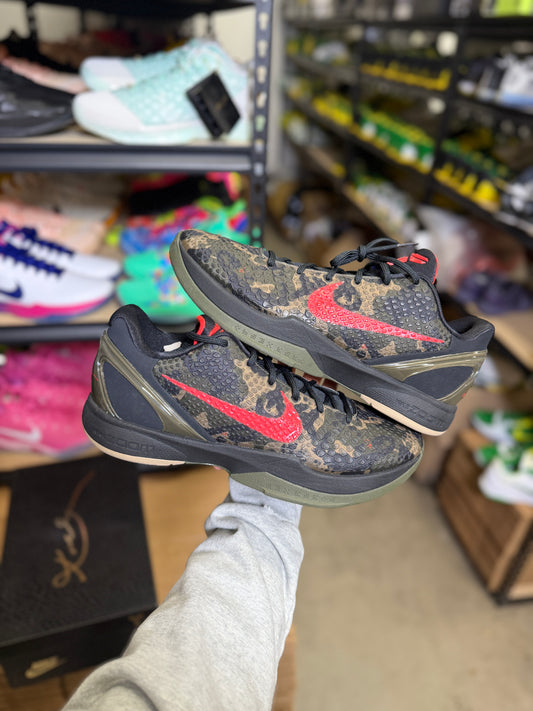 Kobe 6 Italian Camo (8.5,9.5,12.5)