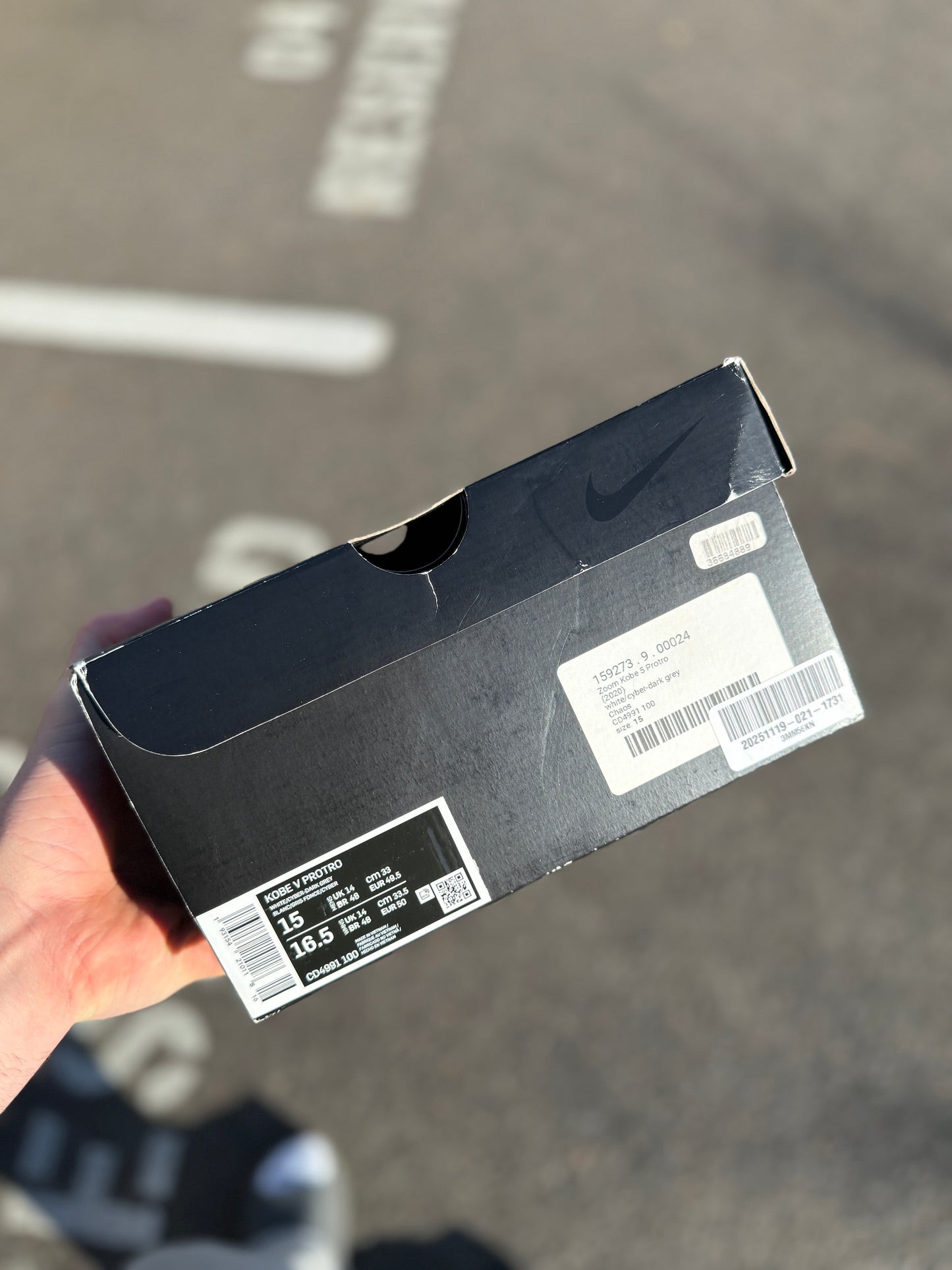 Kobe 5 Chaos (size 15)