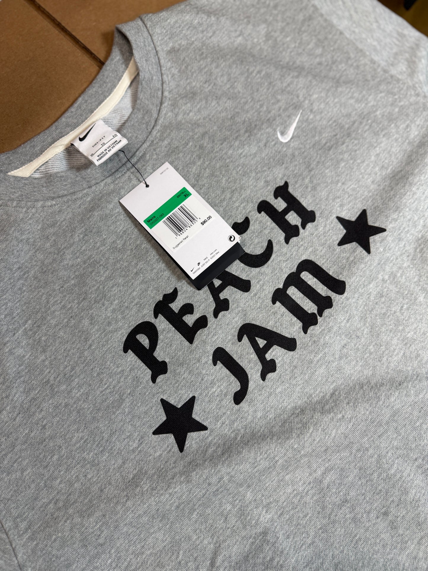 Peach Jam pullover (XL)