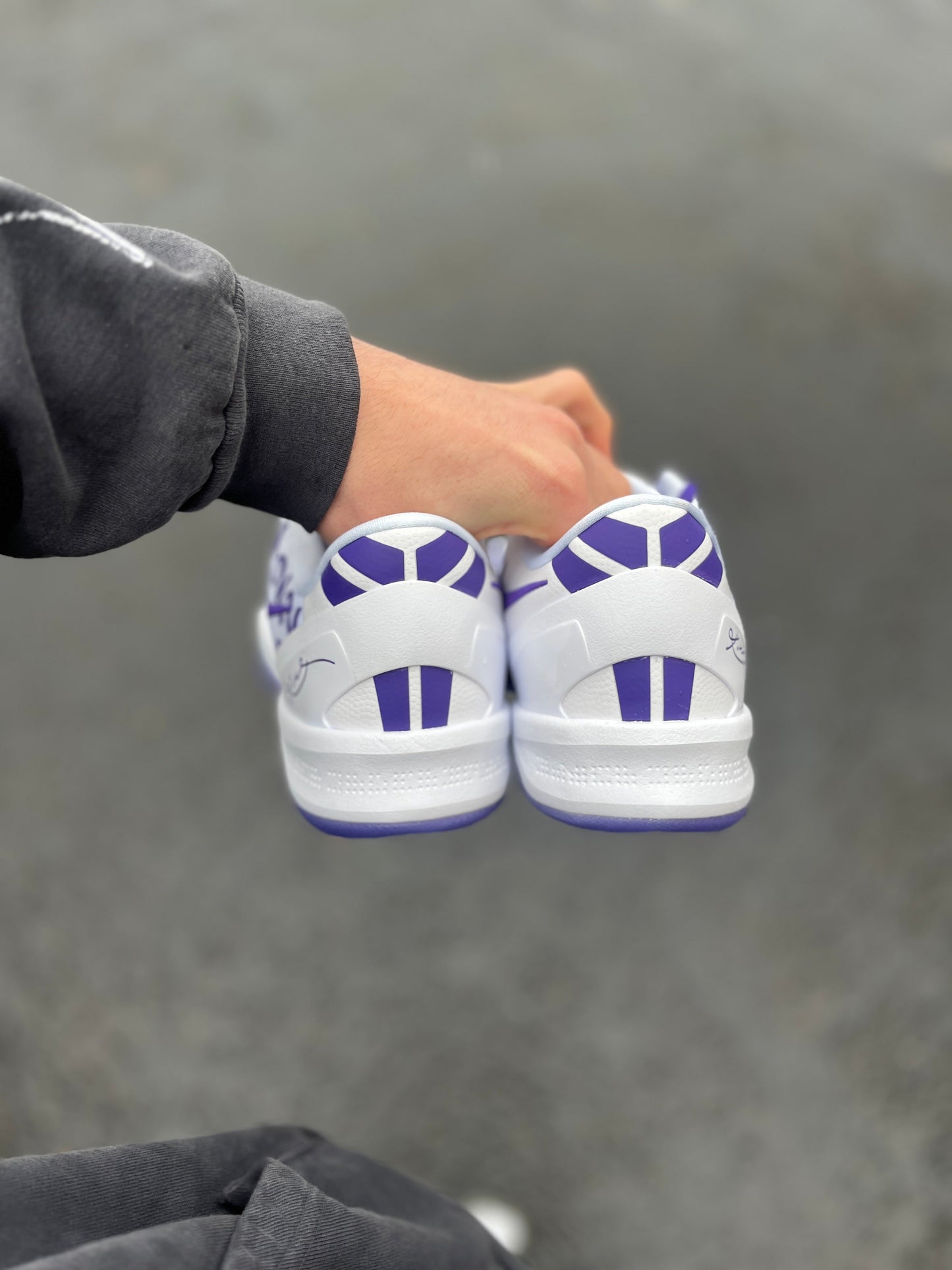 Court purple 8s (size 9 / 13.5)