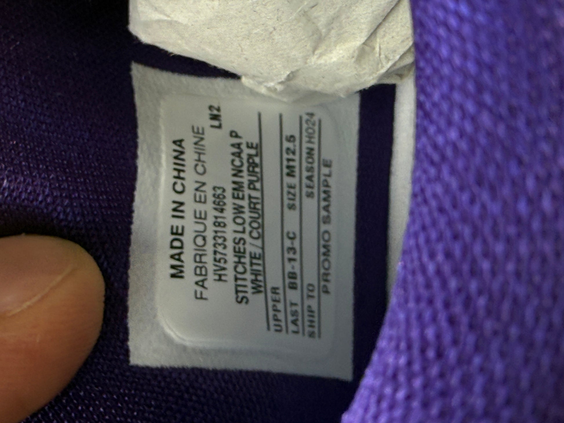 LSU 9 PE (size 12.5)