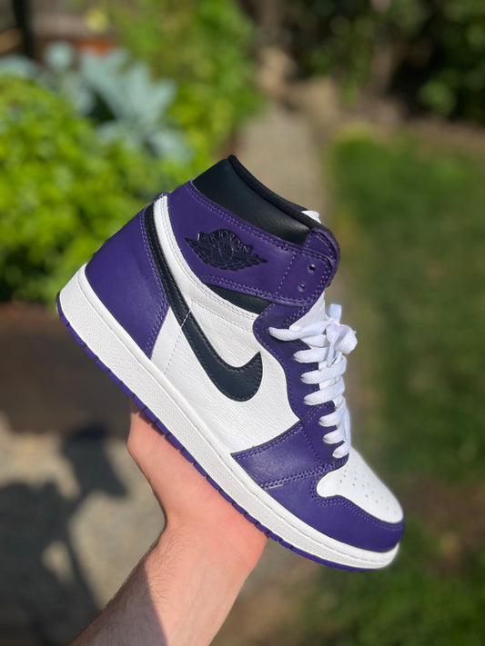 AJ1 ‘Court Purple’ (size 11.5)
